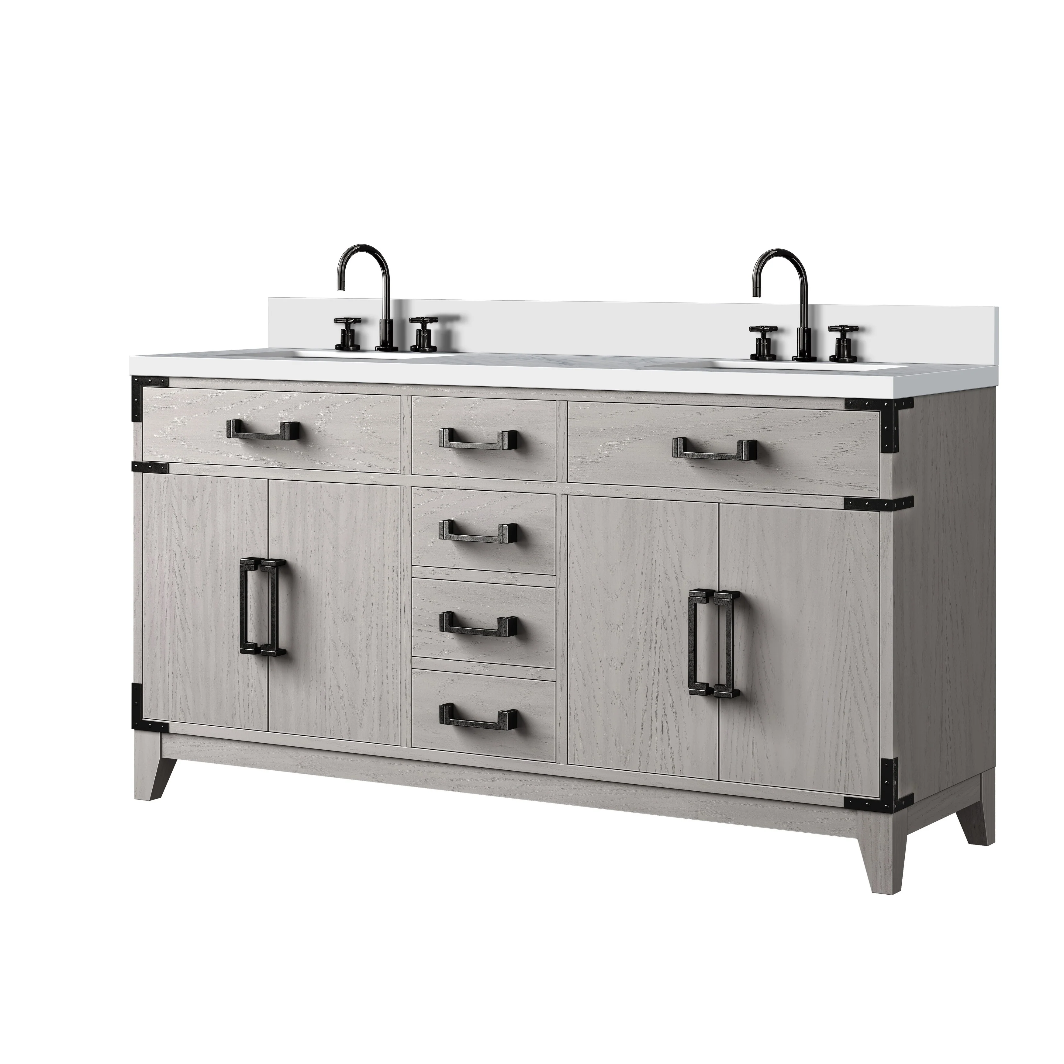 Laurel Bath Vanity Quartz Top, Sink and Faucet