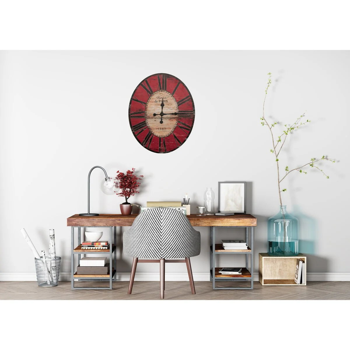 Wood Wall Clock