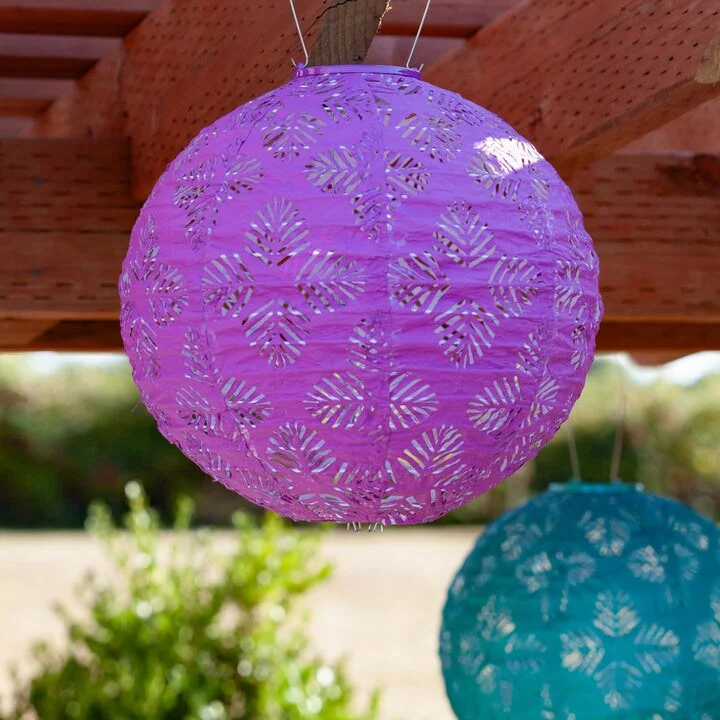 Soji Stella Brights Geo Palm - Violet