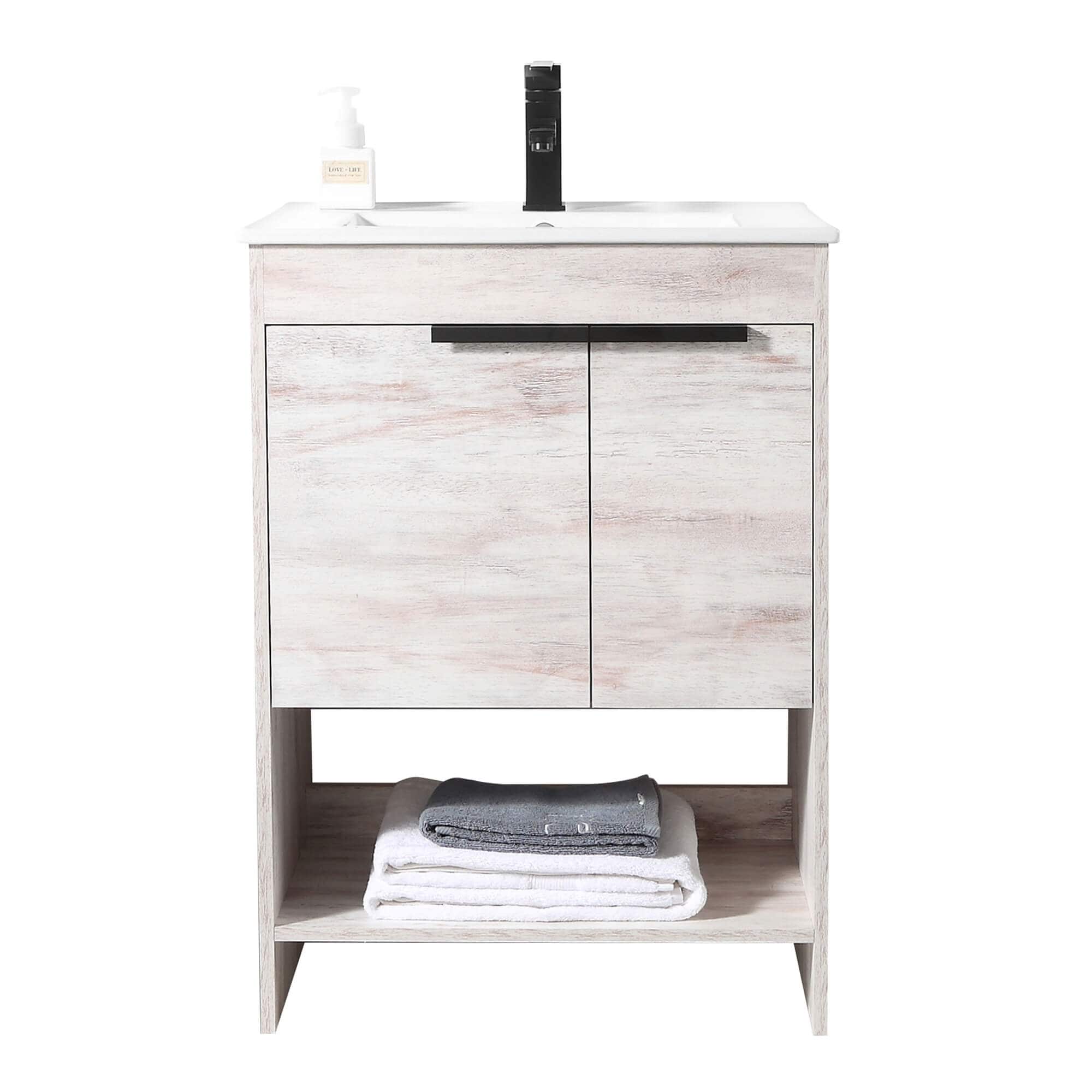 Fine Fixtures Phoenix Bathroom Vanity with Sink - Full Assembly Required