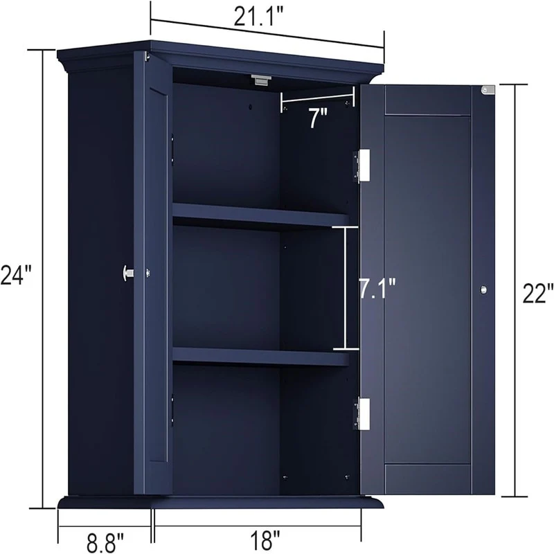 Bathroom Wall Cabinet - 8.8