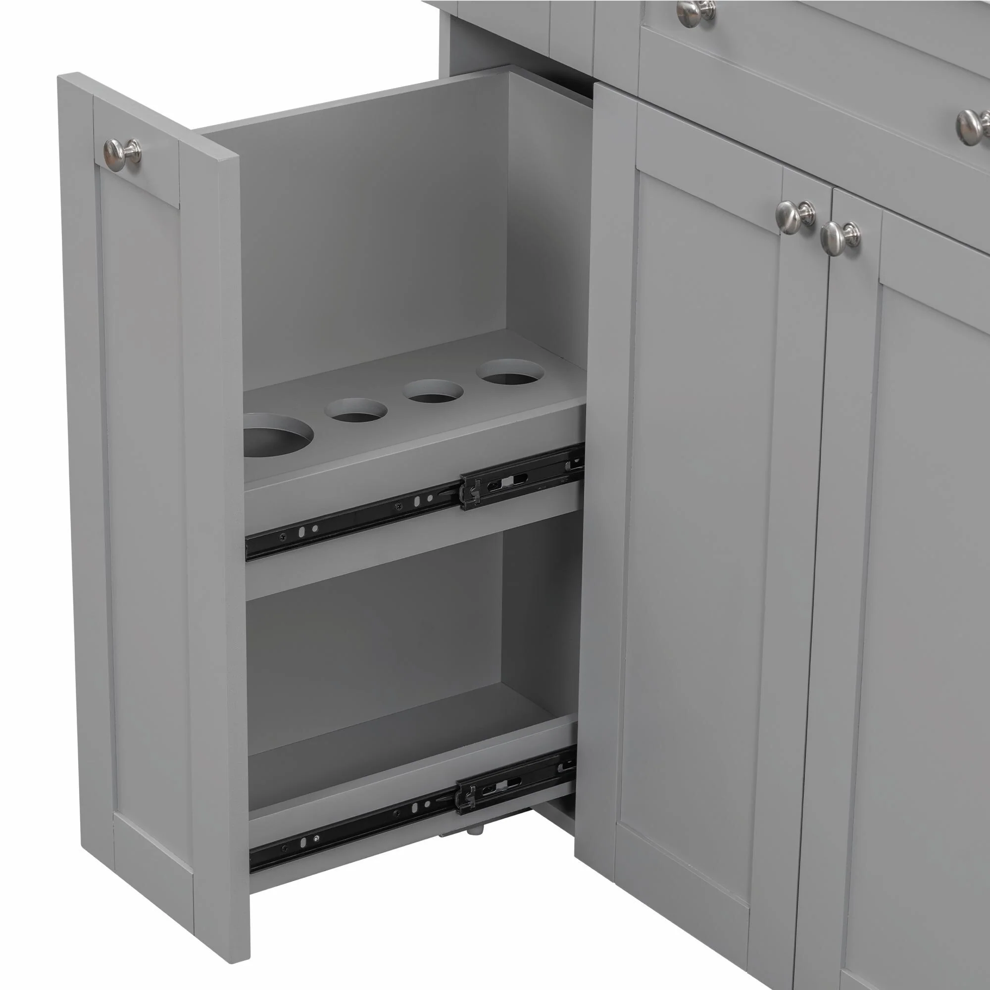30-Inch Bathroom Vanity with Ceramic Sink Combo