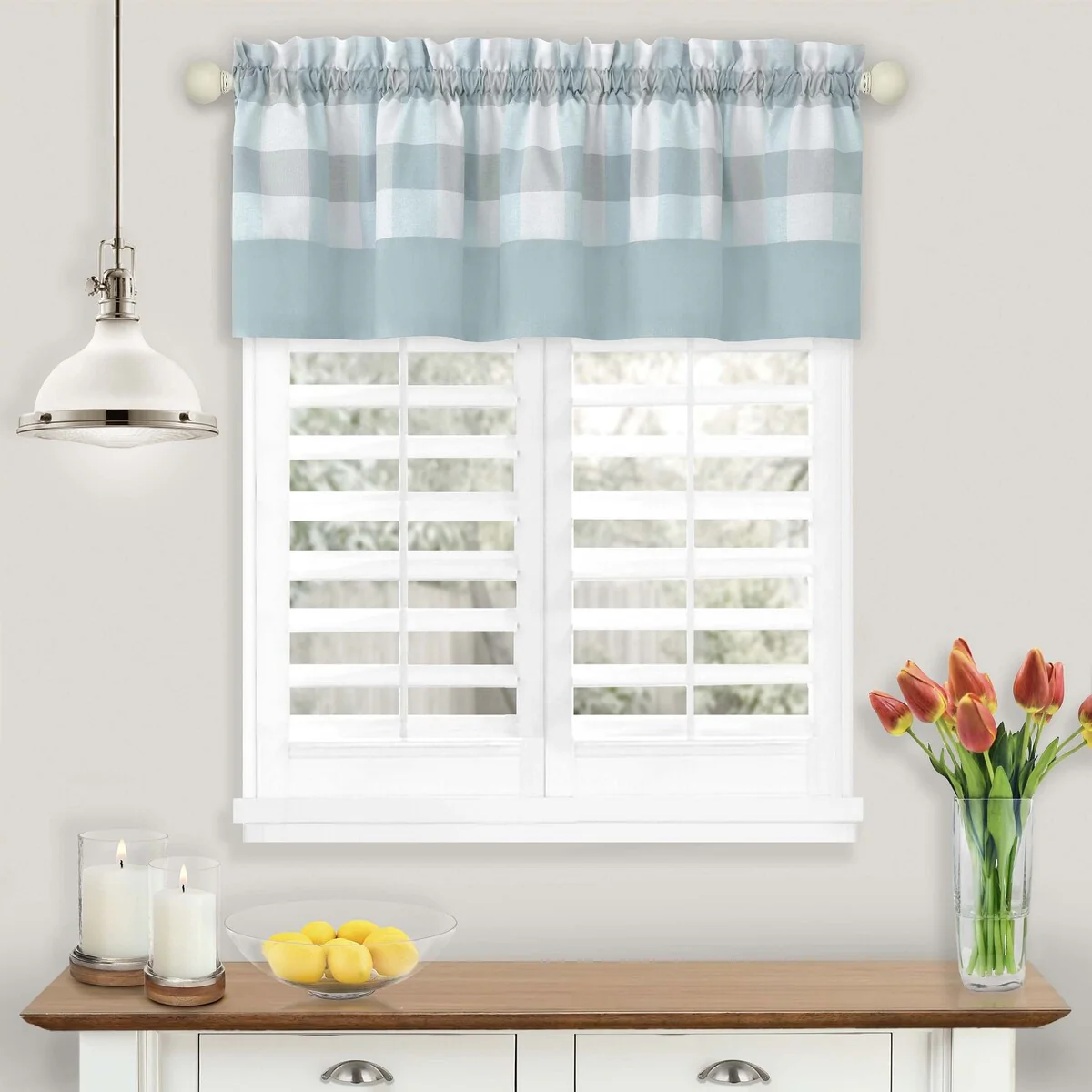 Hunter Window Curtain Valance - 58 x 14 - 58x14