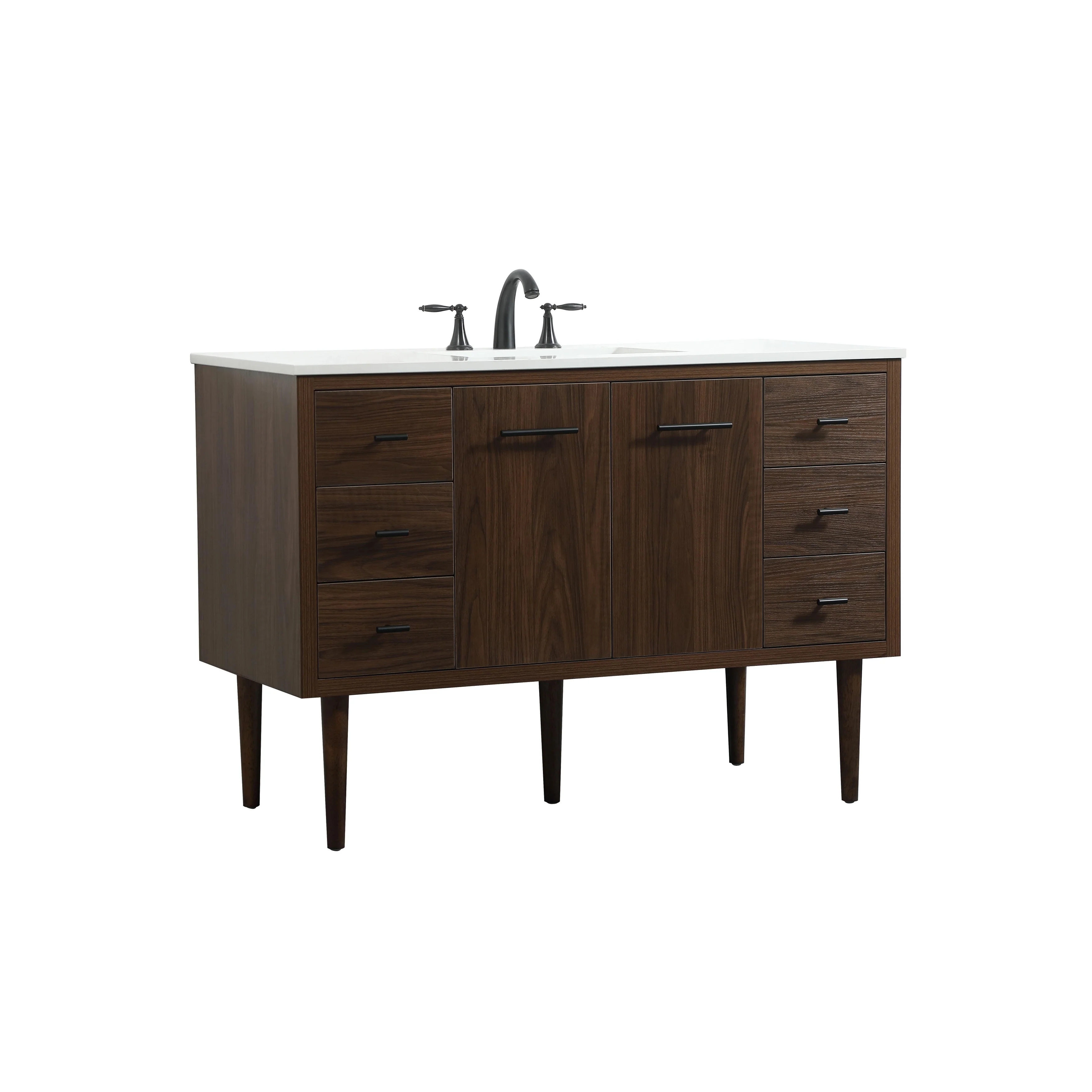 Fern 36 - 48 Inch Single Bathroom Vanity