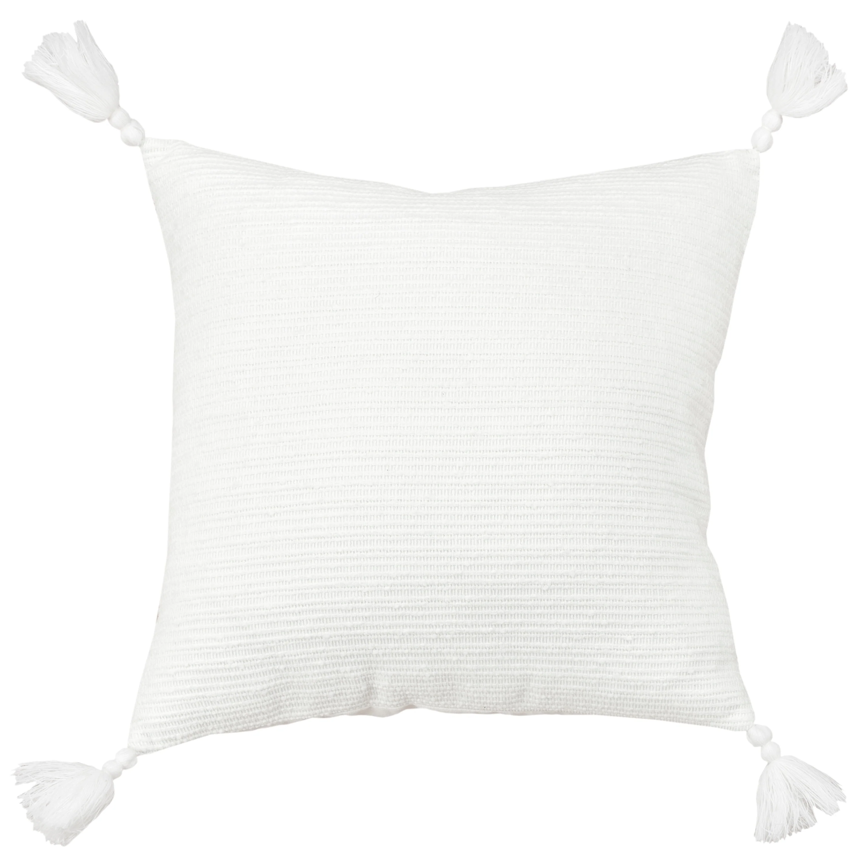 Rizzy Home Solid Stripe Throw Pillow Cover