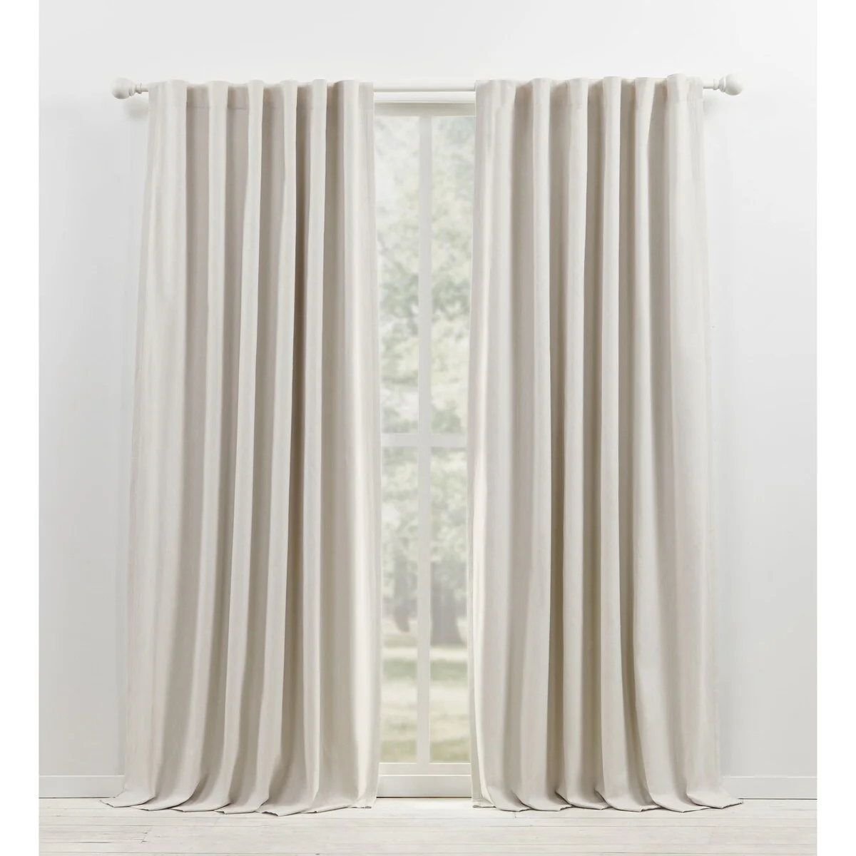 Lauren Ralph Lauren Sallie Blackout Back Tab/Rod Pocket Curtain Single Panel