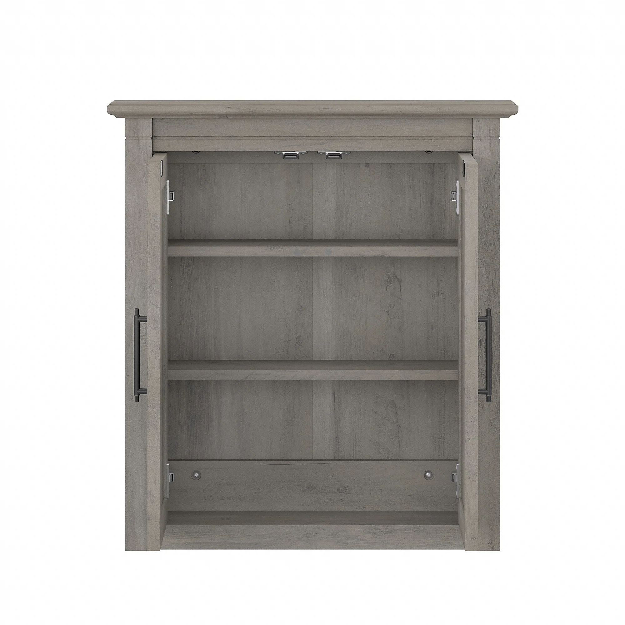 Key West Bathroom Wall Cabinet with Doors by Bush Furniture