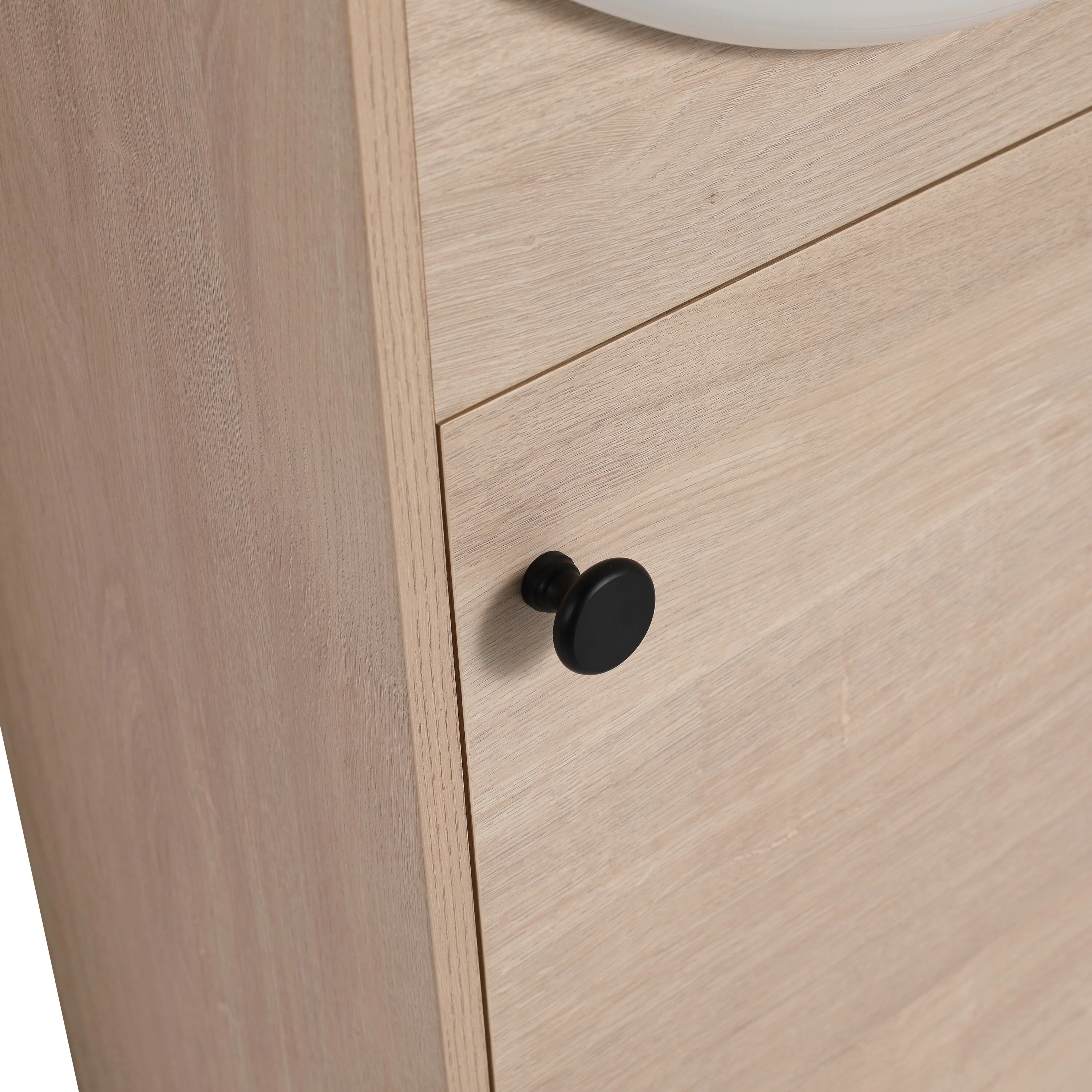 BNK 16/18/23 inch Freestanding/Floating Bathroom Vanity with Single Sink,Powder Room Vanity with Soft Close Door