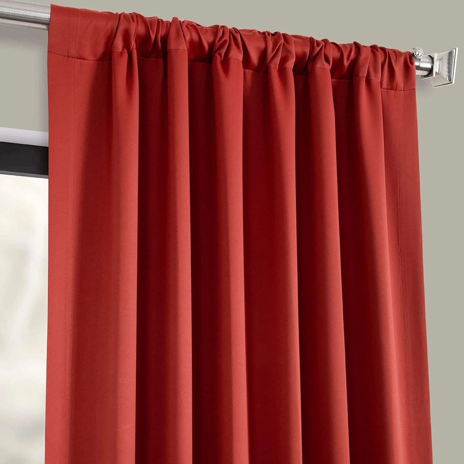 Exclusive Fabrics Room Darkening Curtain Panel Pair (2 Panels)