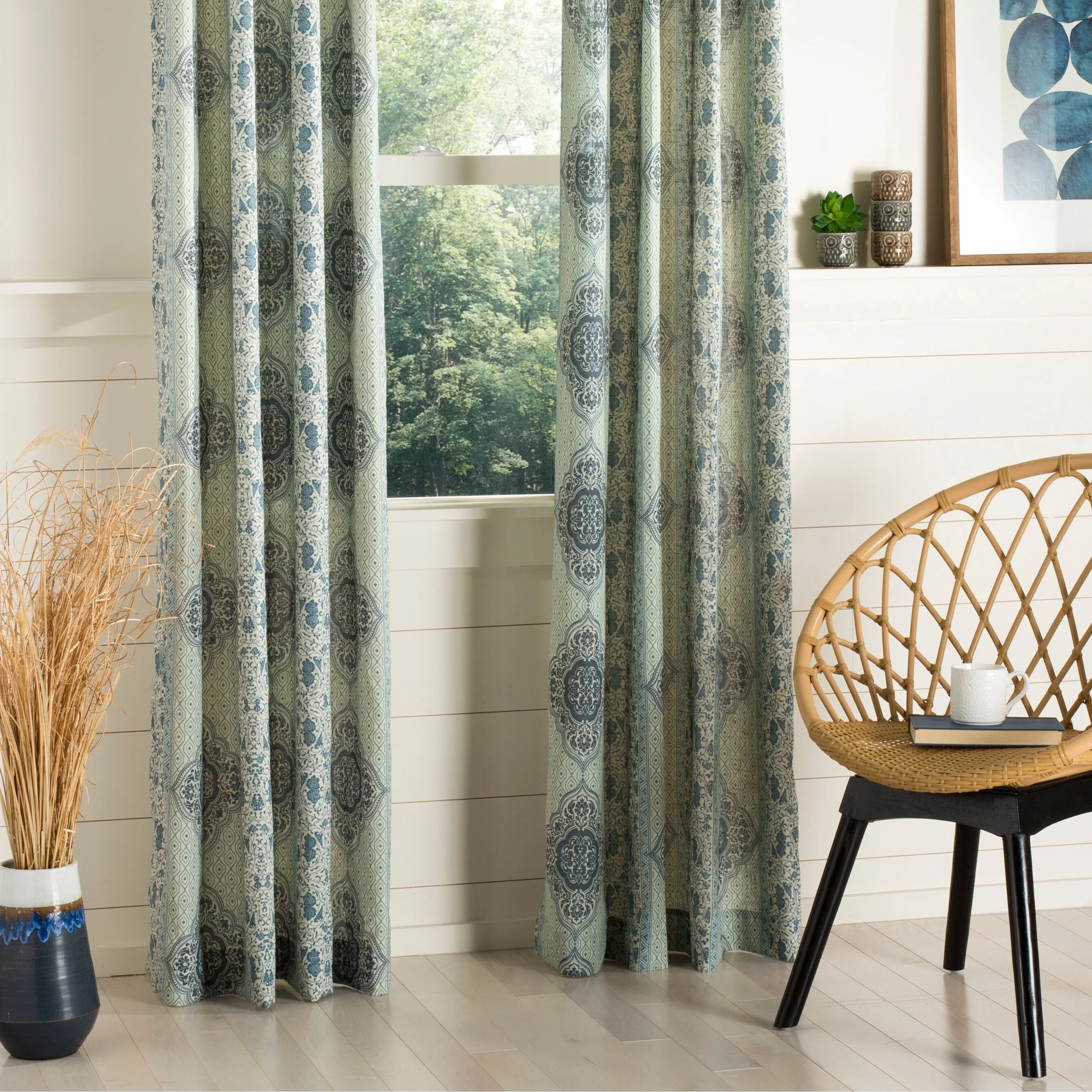 SAFAVIEH Diamantina Single Curtain Panel - 84