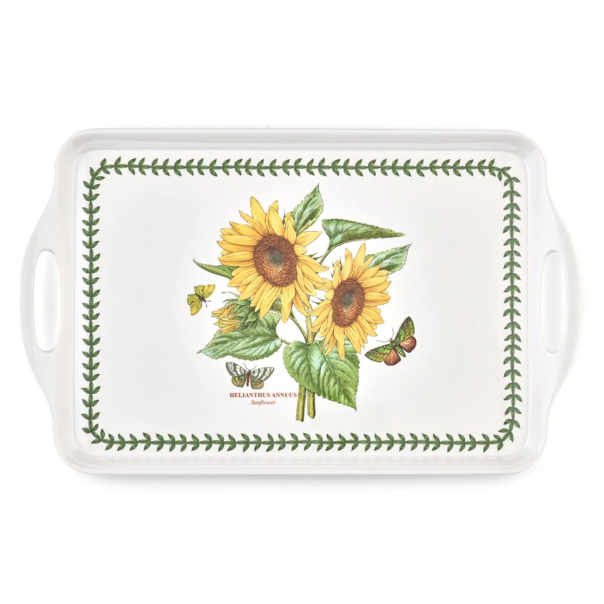 Pimpernel Botanic Garden Large Melamine Handled Tray (Sunflower) - 18.9