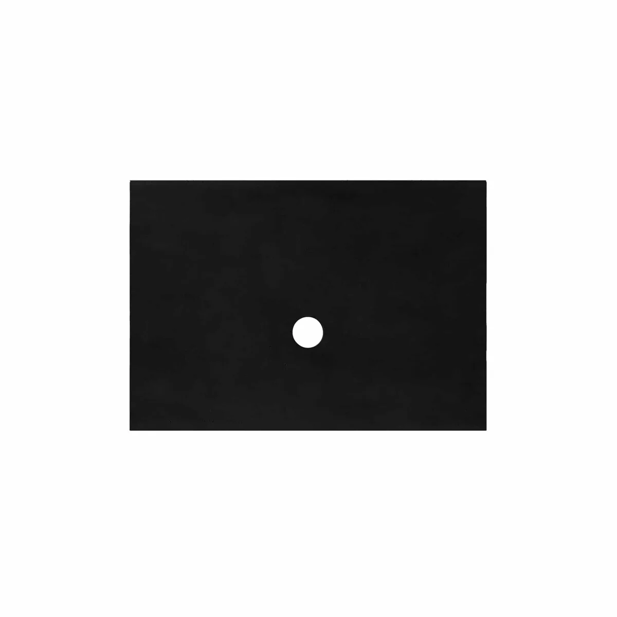 NativeStone Concrete Vanity Top - Vessel Sink Cutout with No Faucet Hole (Top Only)