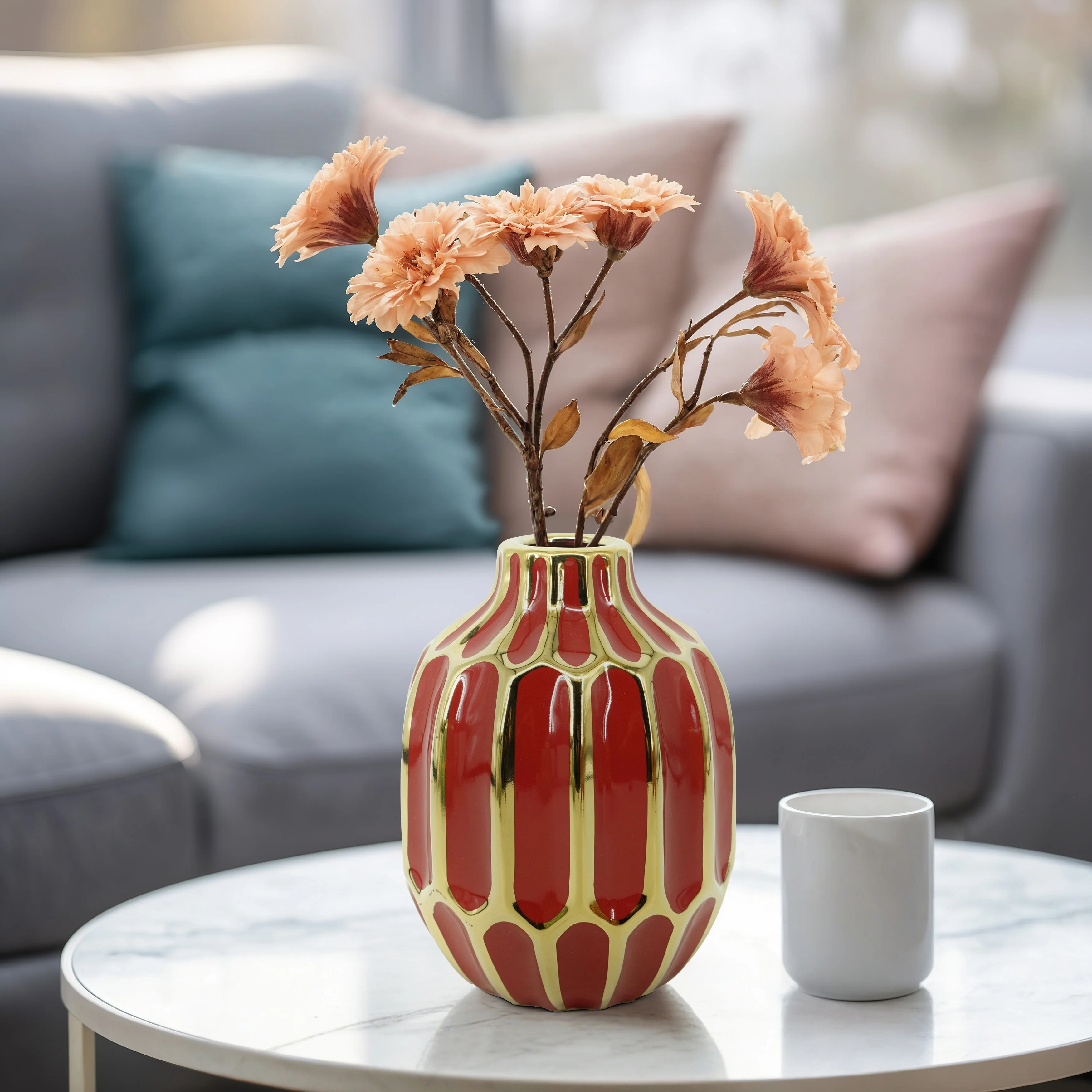 Sagebrook Home Elegant Ceramic Vase