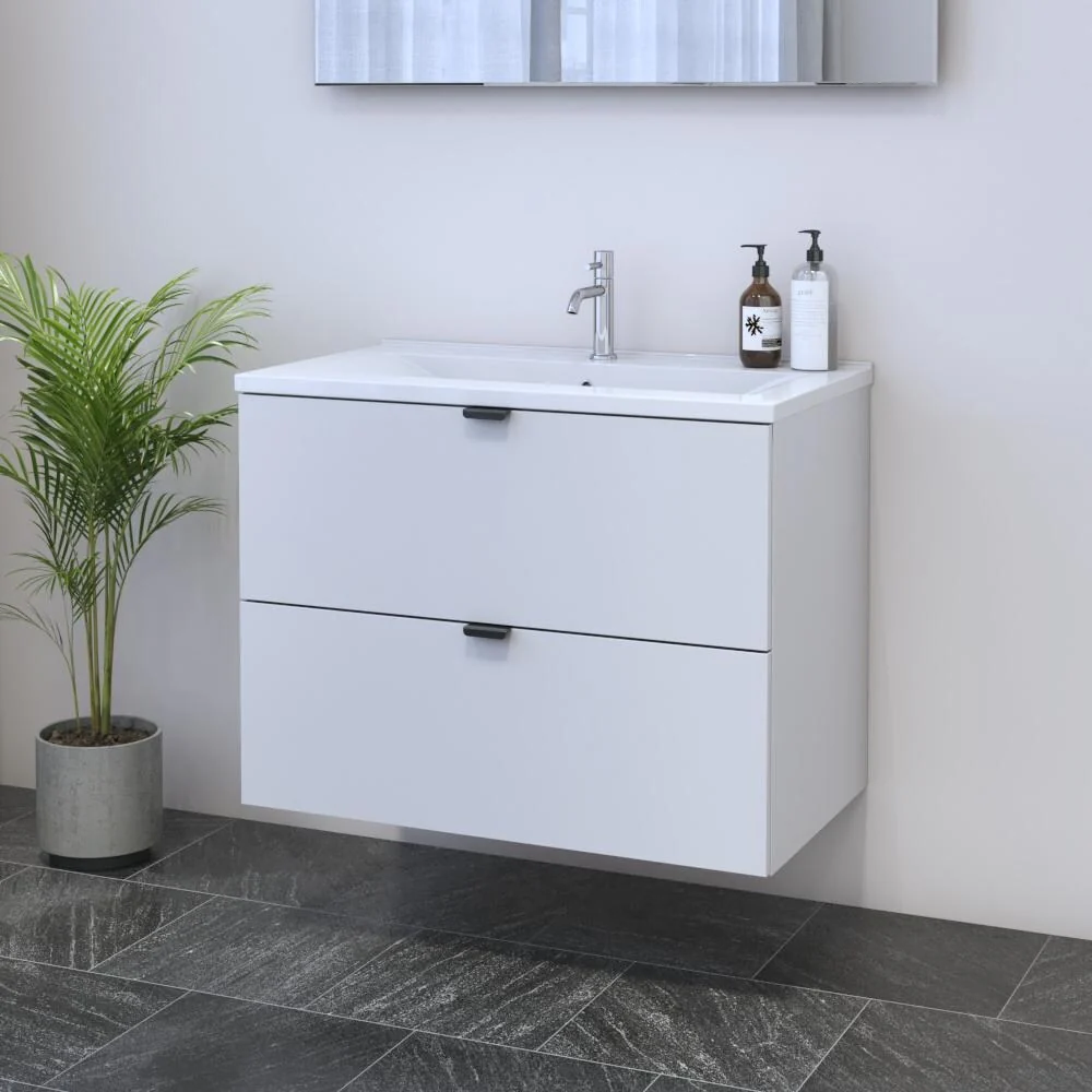 Ines 2S 80 Floating Bathroom Vanity (32