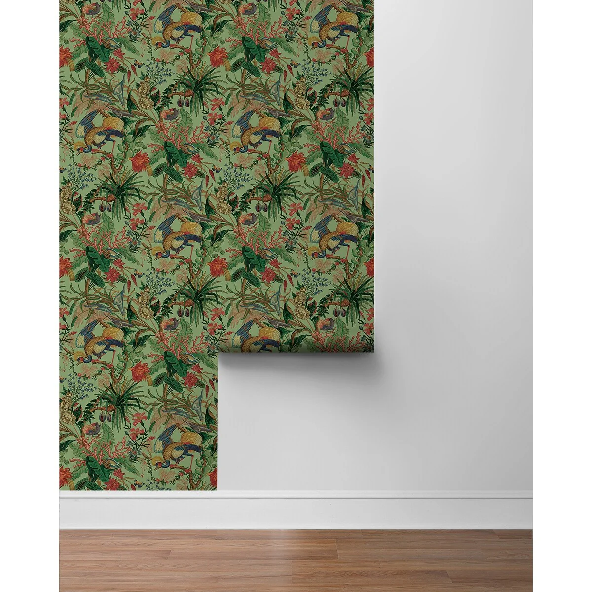 NextWall Tropical Canopy Peel and Stick Wallpaper