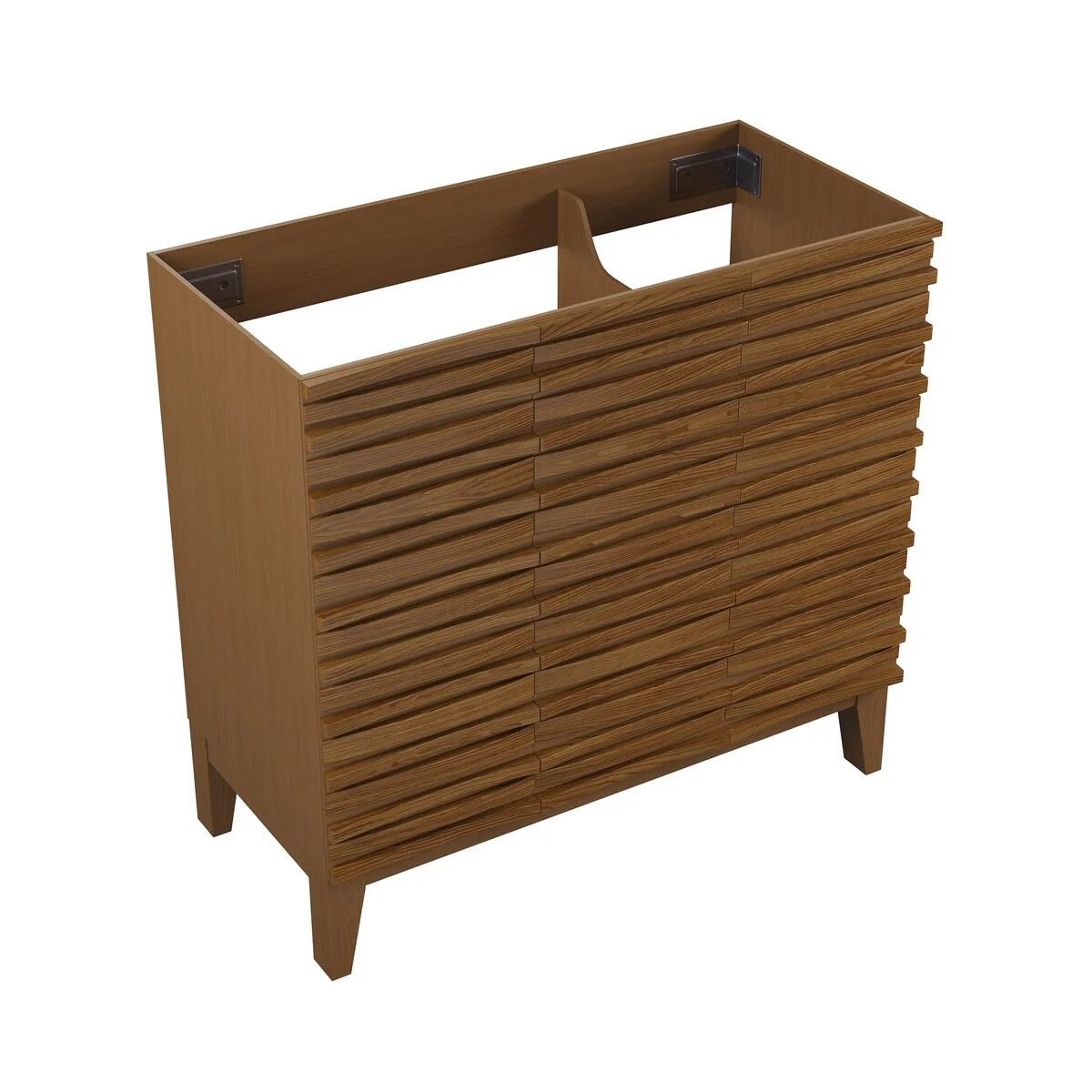 Cascade 36'' Bathroom Vanity In Brown Oak - Cabinet