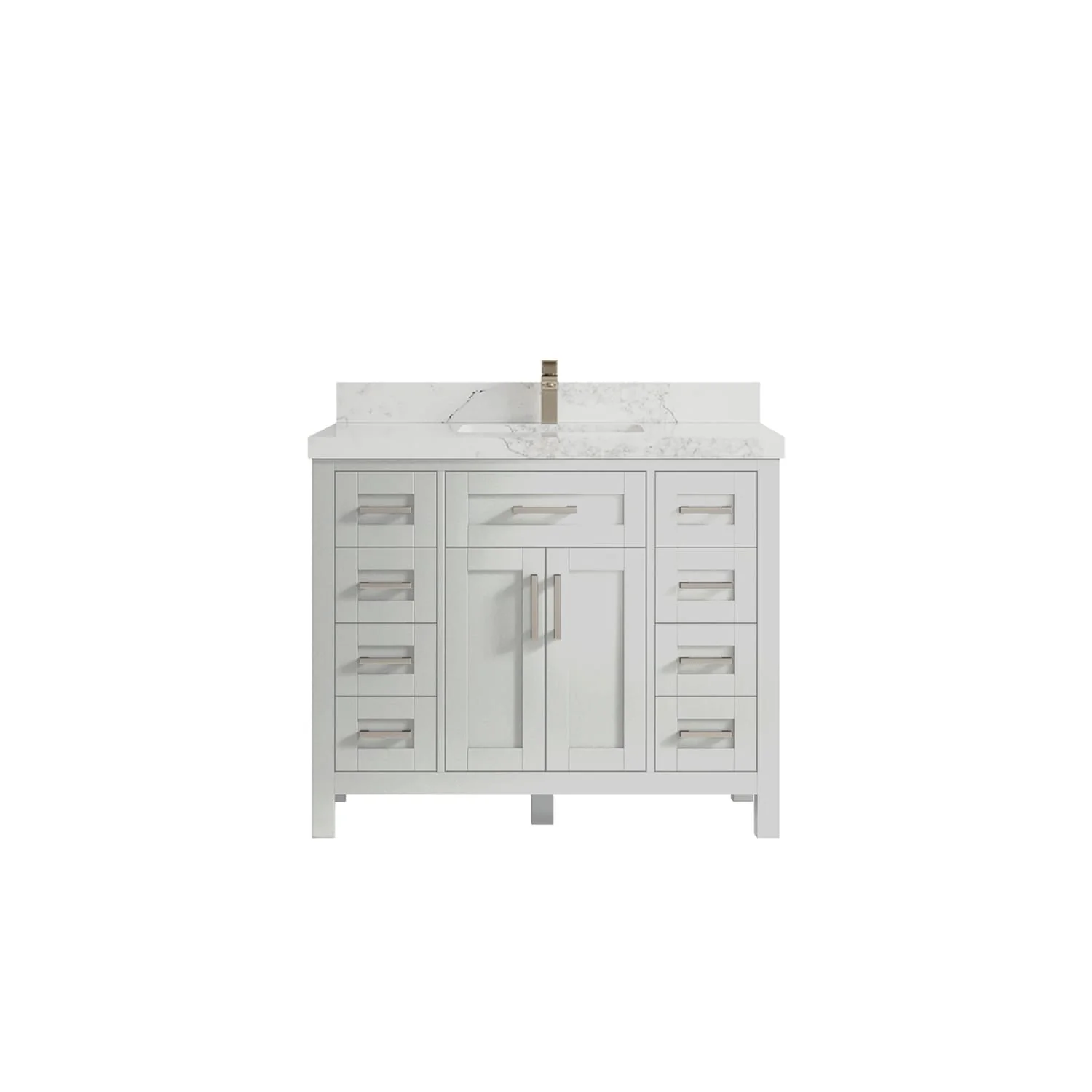 Willow Collections 42 in. W x 22 in. D Cambridge Single Sink Bathroom Vanity with Countertop