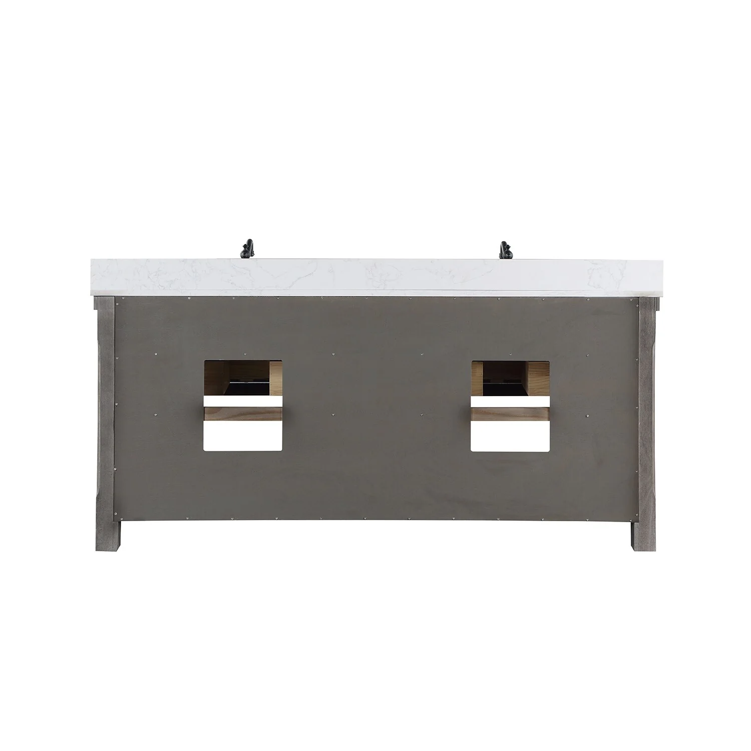 Villareal Bath Vanity with Composite Stone Top without Mirror