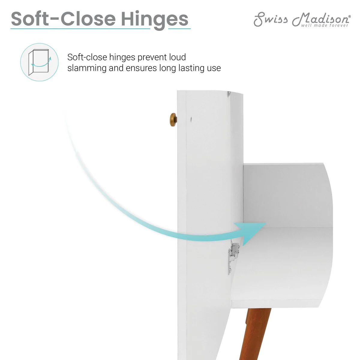 Manoir Bathroom Vanity in White