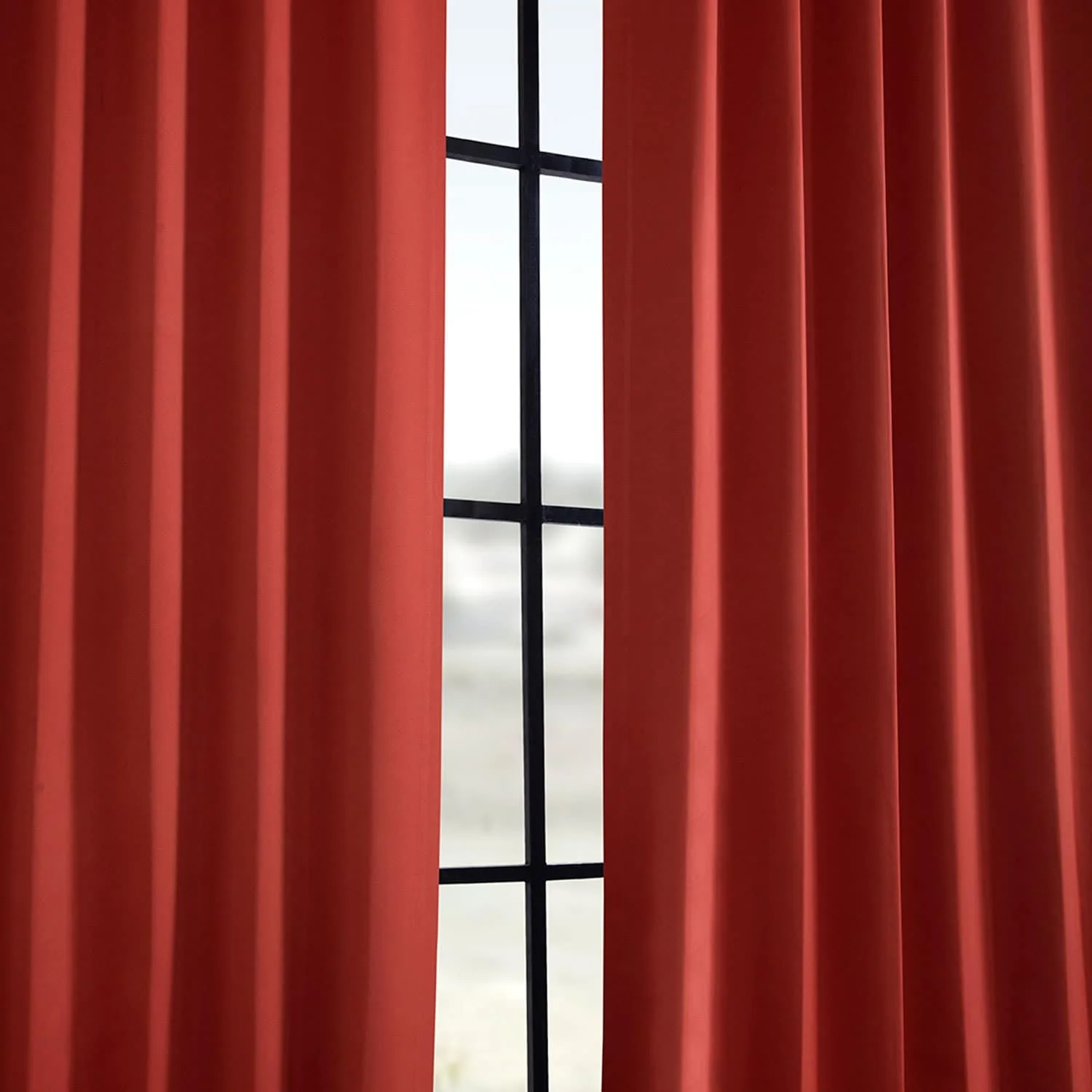 Exclusive Fabrics Room Darkening Curtain Panel Pair (2 Panels)