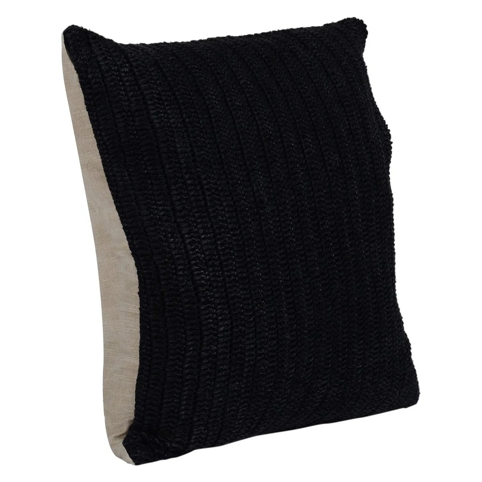 Kosas Home Marcie Knitted 22-inch Throw Pillow