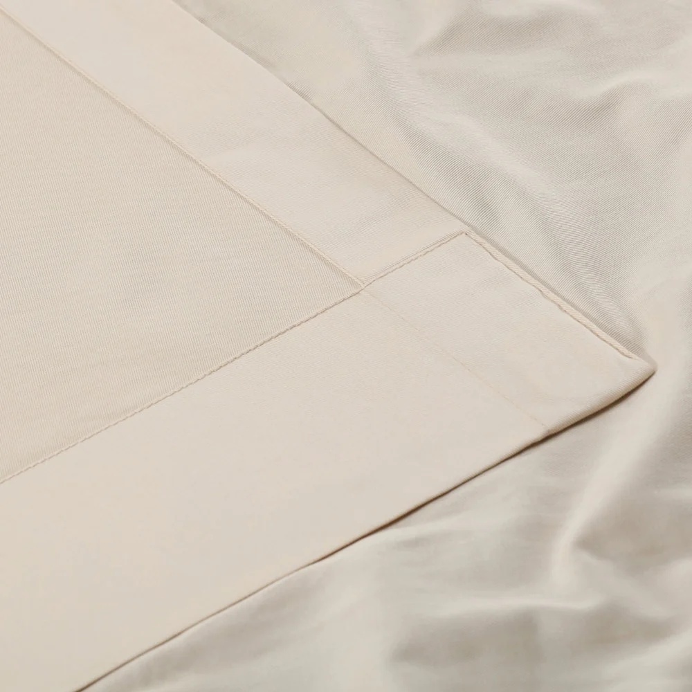 Exclusive Fabrics Solid Cotton Pleated Curtain (1 Panel)