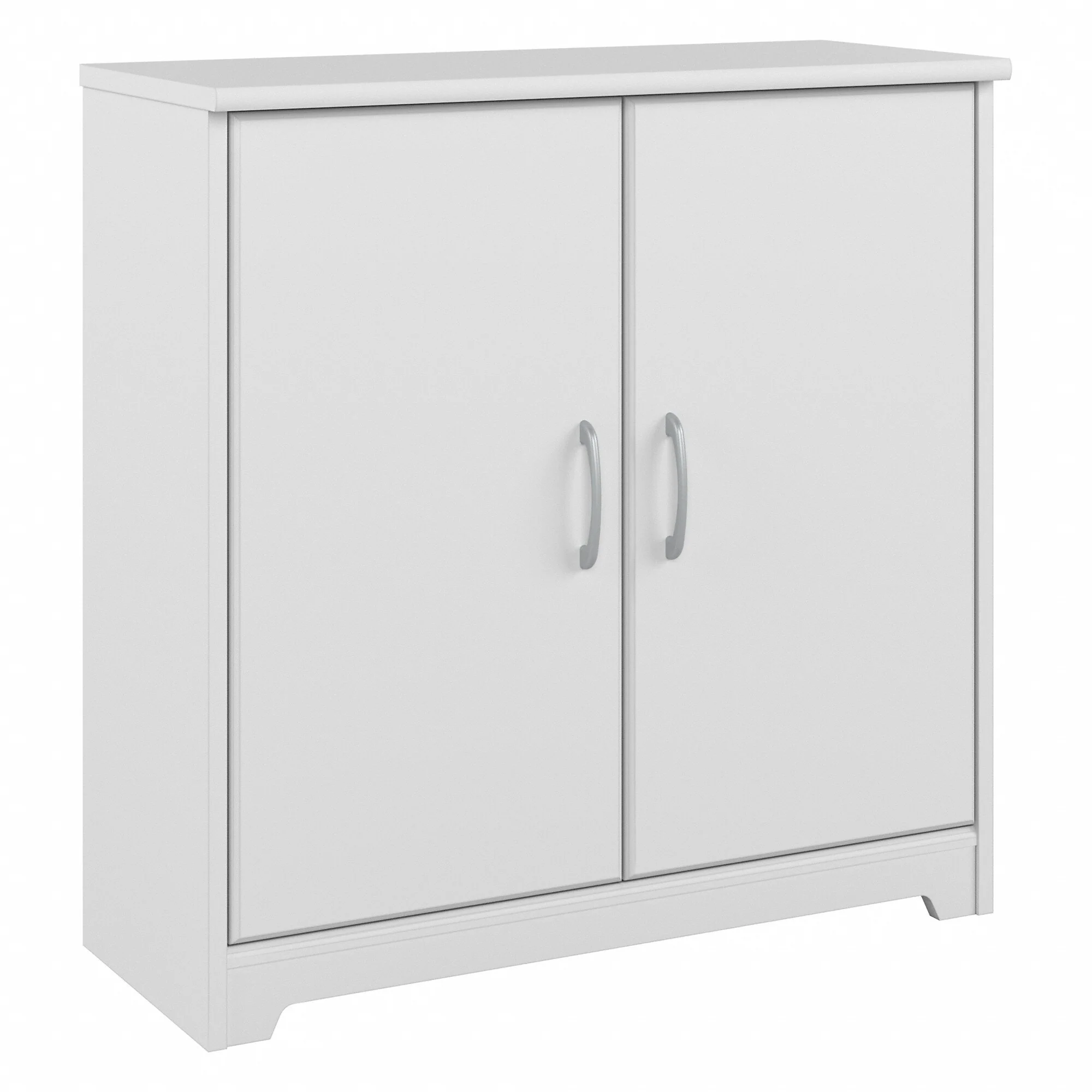 Cabot Small Bathroom Storage Cabinet with Doors by Bush Furniture