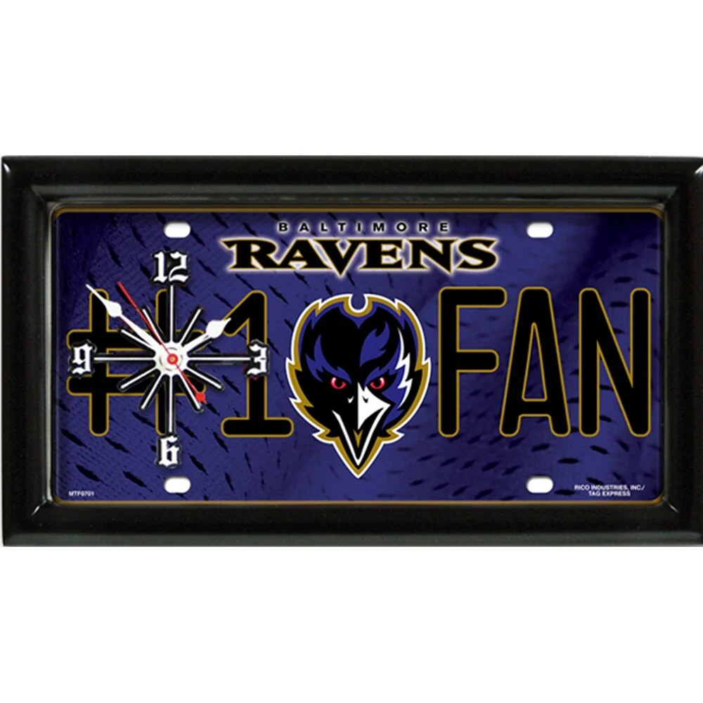 Baltimore Ravens Clock