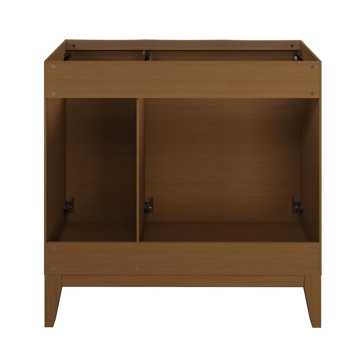 Cascade 36'' Bathroom Vanity In Brown Oak - Cabinet