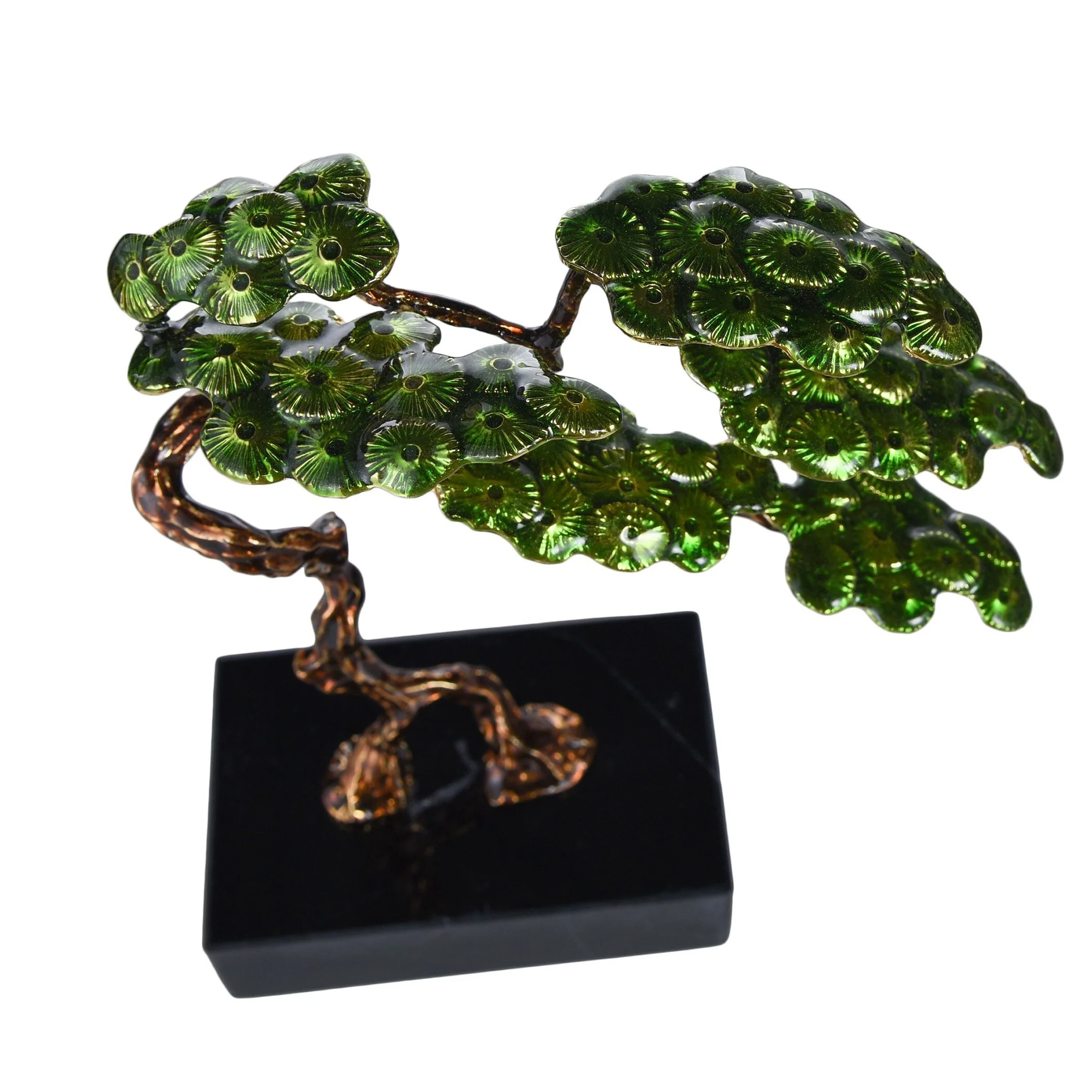 Dann Foley Lifestyle - Bonsai Tree Sculpture - Multi Enamel Finish