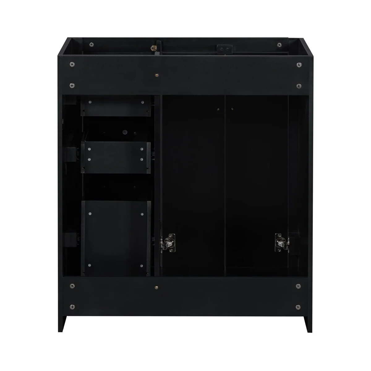 30'' Bathroom Vanity without Sink,Frame Bathroom Storage Cabinet Only