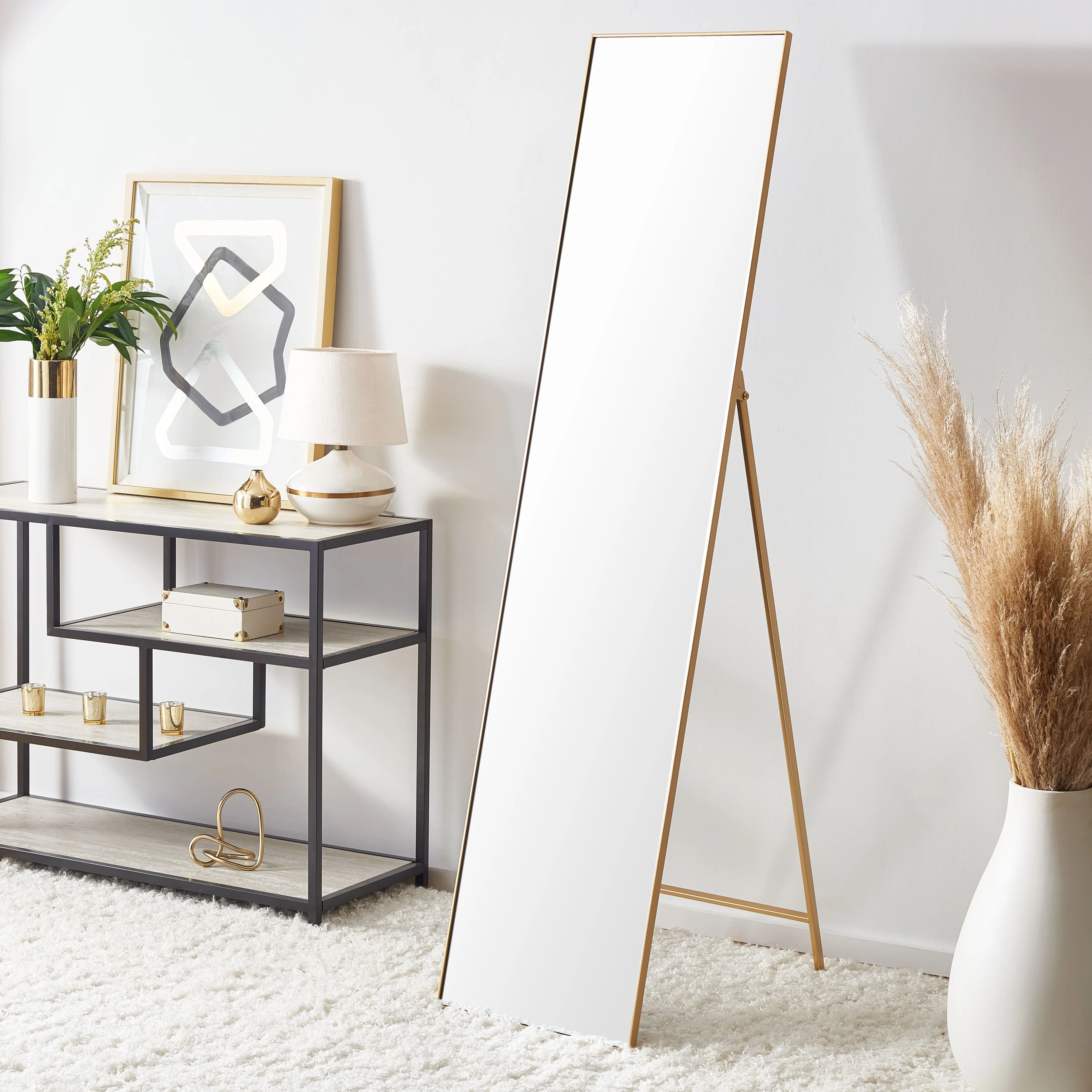 SAFAVIEH Wellen 16 x 69-inch Rectangular Mirror - 16