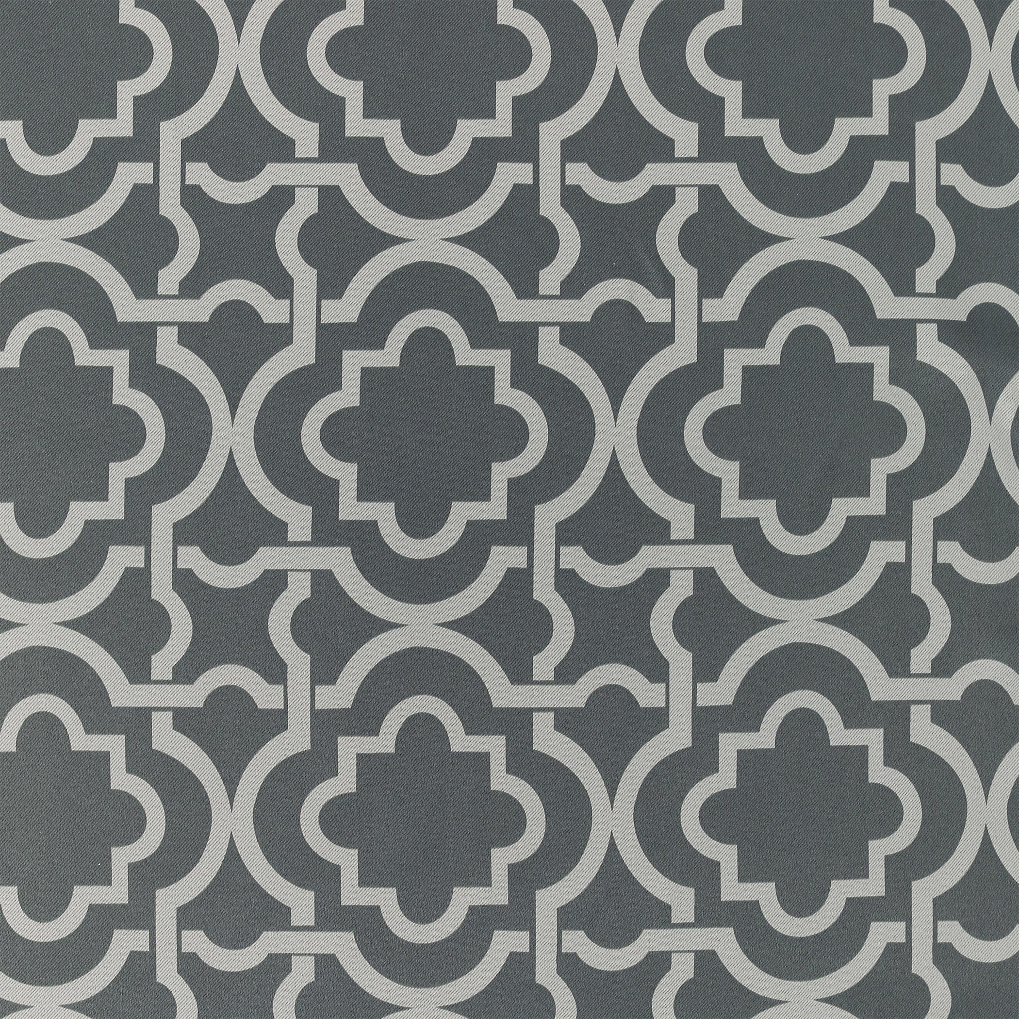 Sun Zero Barnett Trellis Blackout Grommet Curtain Panel, Single Panel