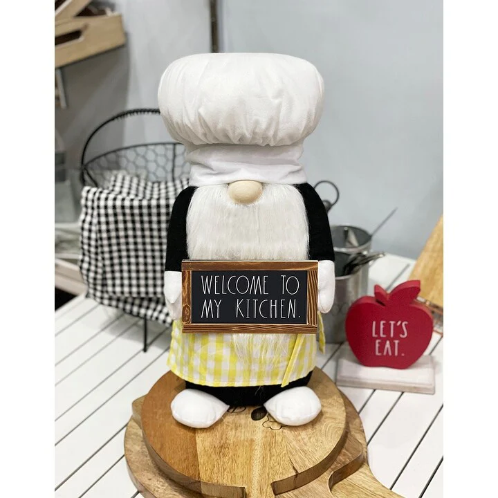 Rae Dunn Plush Kitchen Gnome