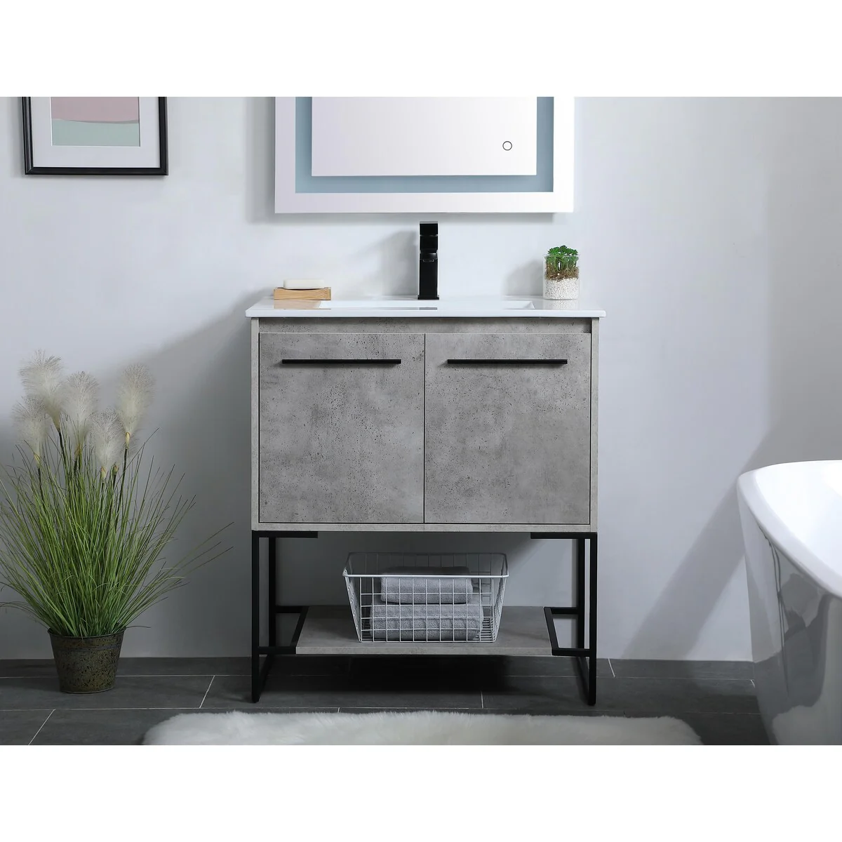 Drift 24 - 30 Inch Single Bathroom Vanity