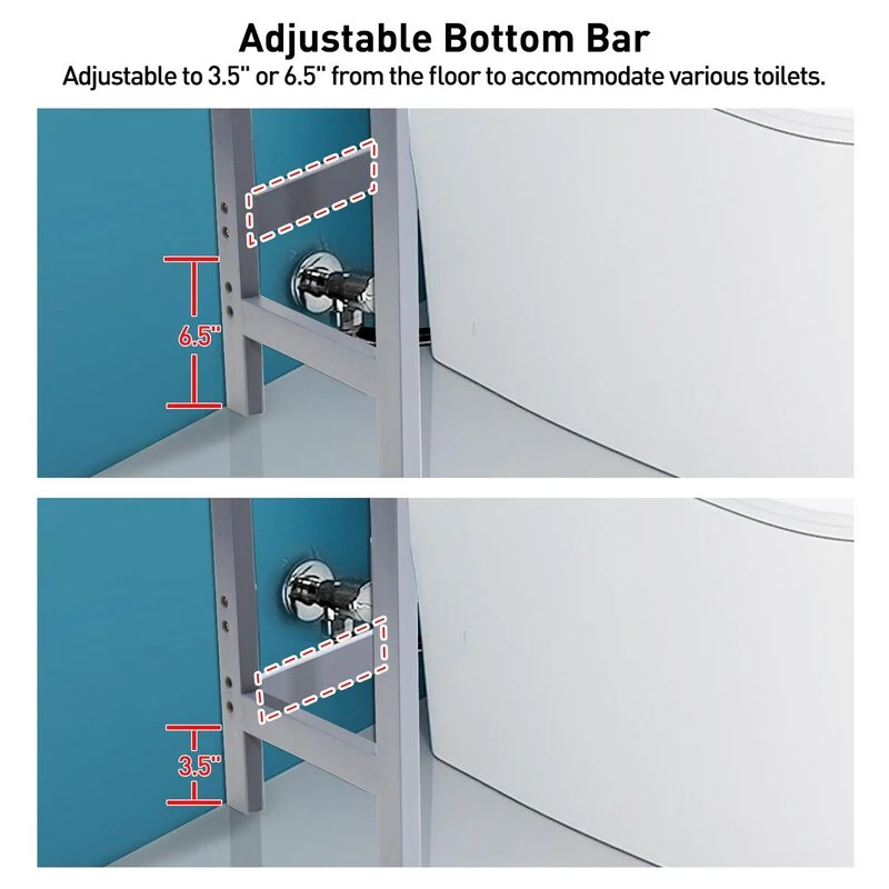 Over the Toilet Storage Cabinet - 10.3
