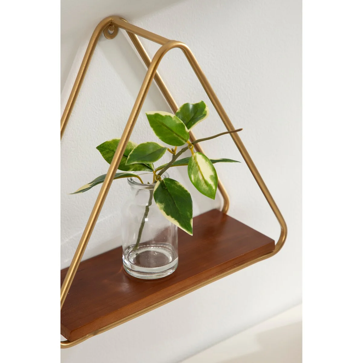 Kate and Laurel Tilde Triangle Accent Shelf Set - 2 Piece