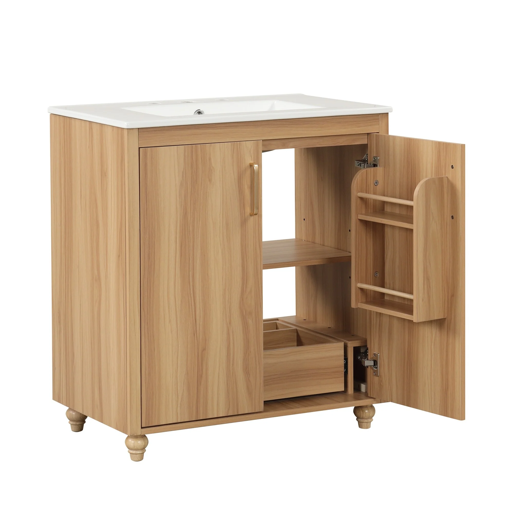 30inch Bathroom Vanity with Sink Combo