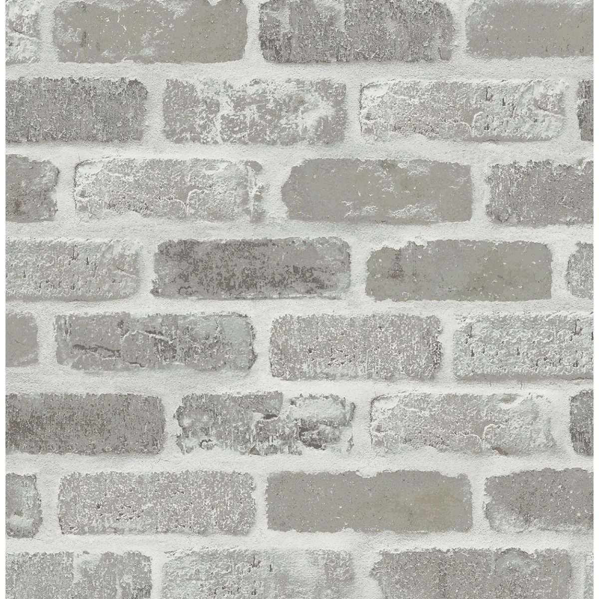 NextWall Washed Brick Peel and Stick Removable Wallpaper