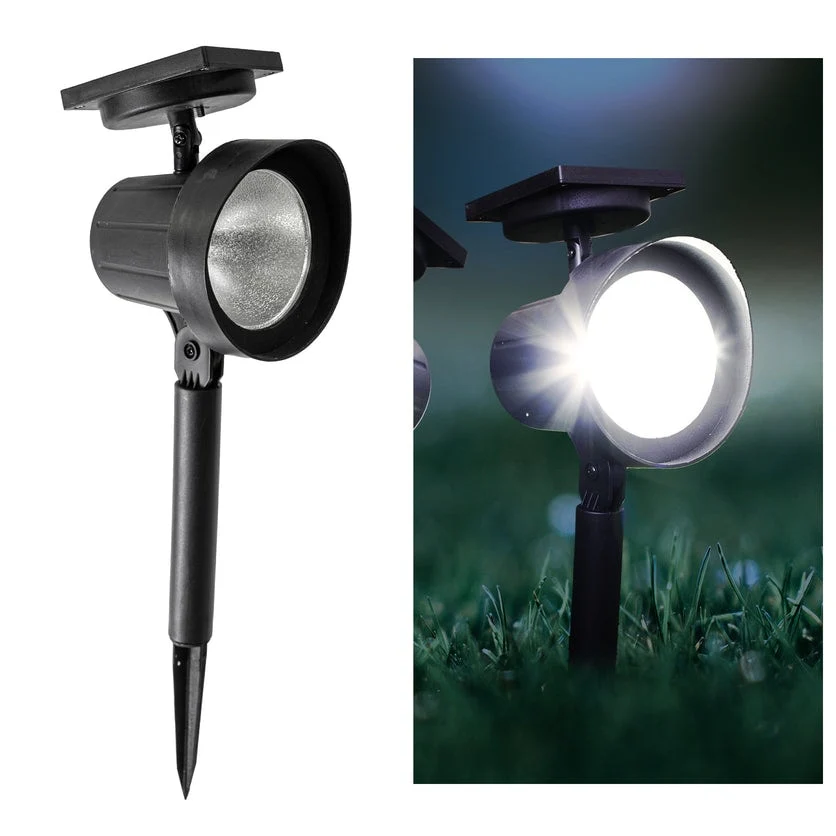 2 Pack Solar Spot Light -15 Lumen