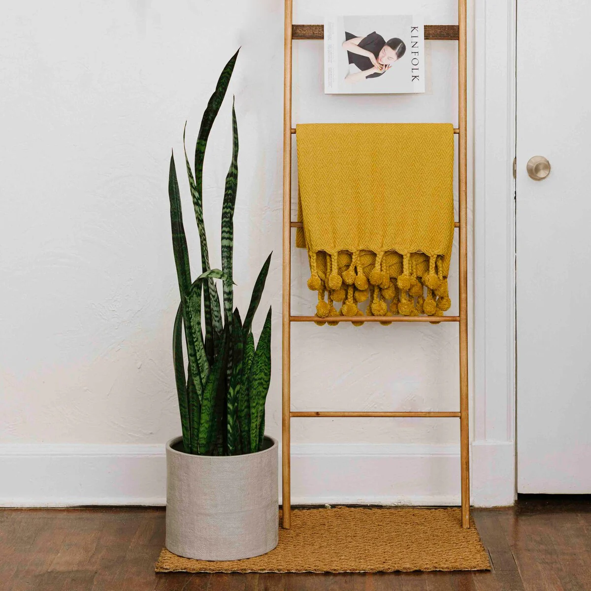 Stoneware Planters, Set of 2