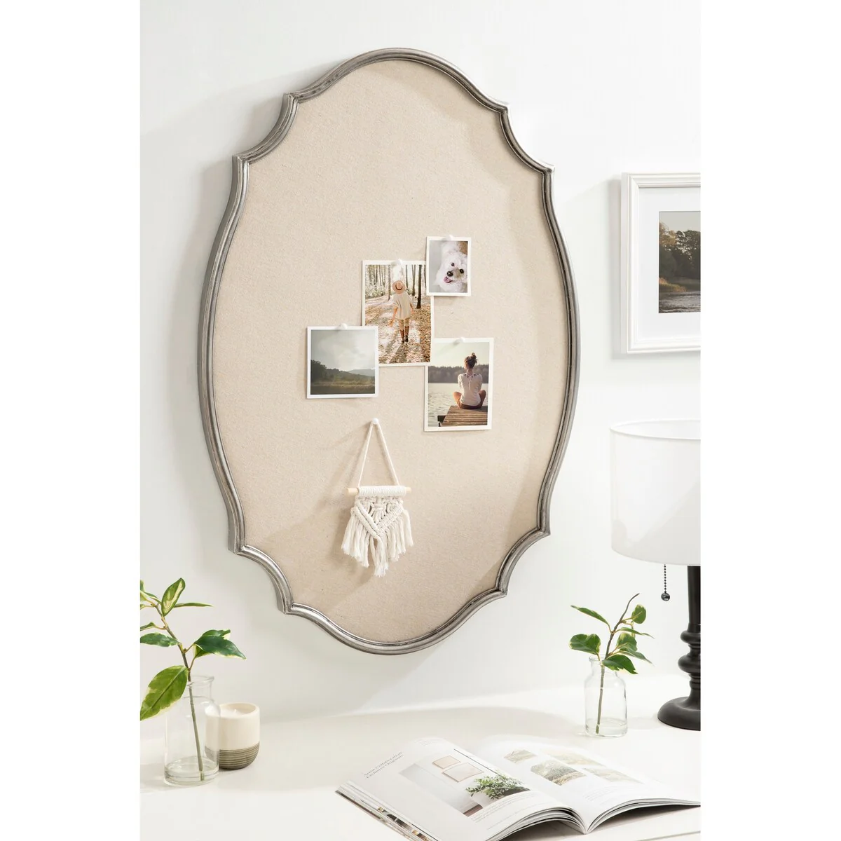 Kate and Laurel Leanna Framed Pinboard