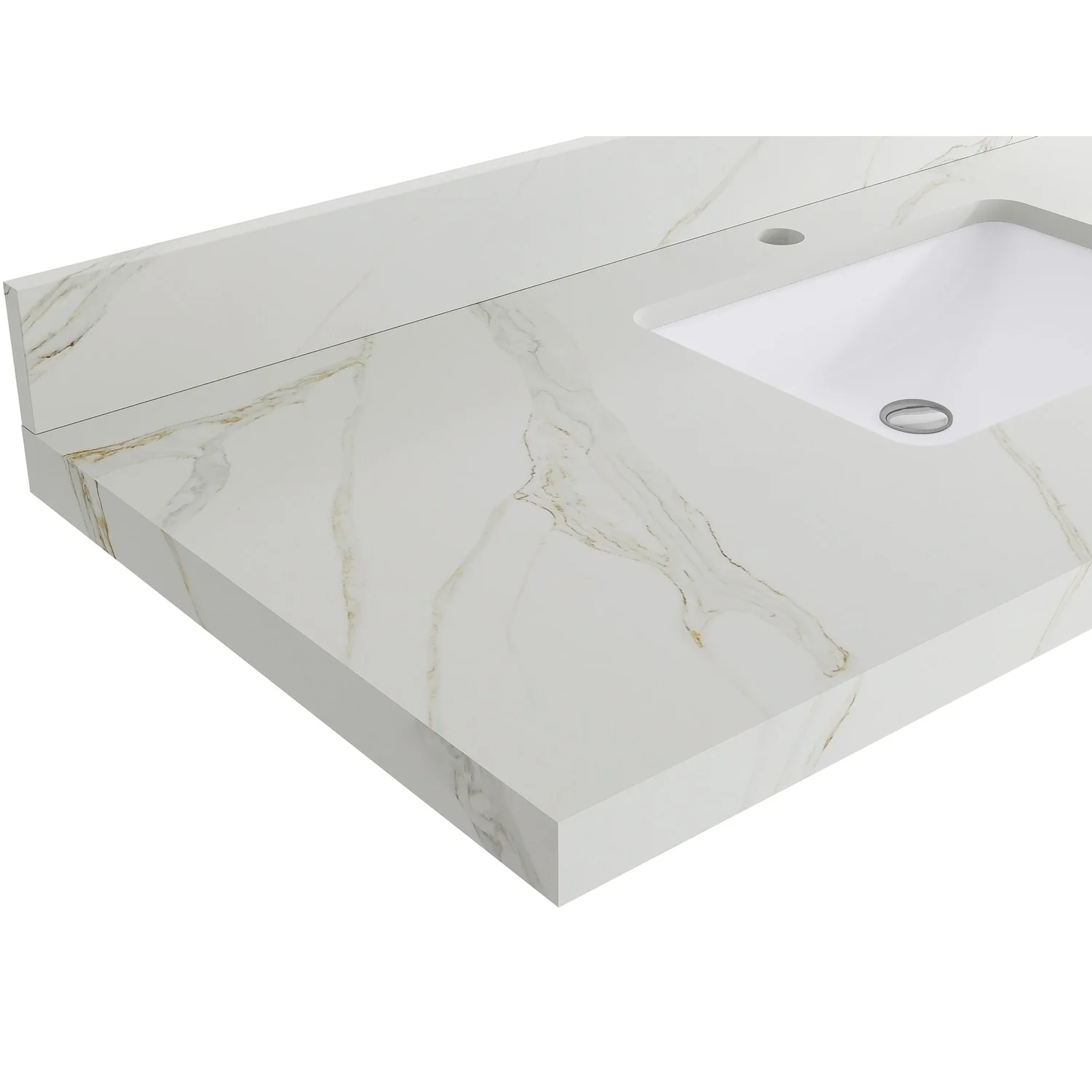 Willow Collection 84 in W x 22 in D x 36 in H Boston Double Bowl Sink Bathroom Vanity with Countertop