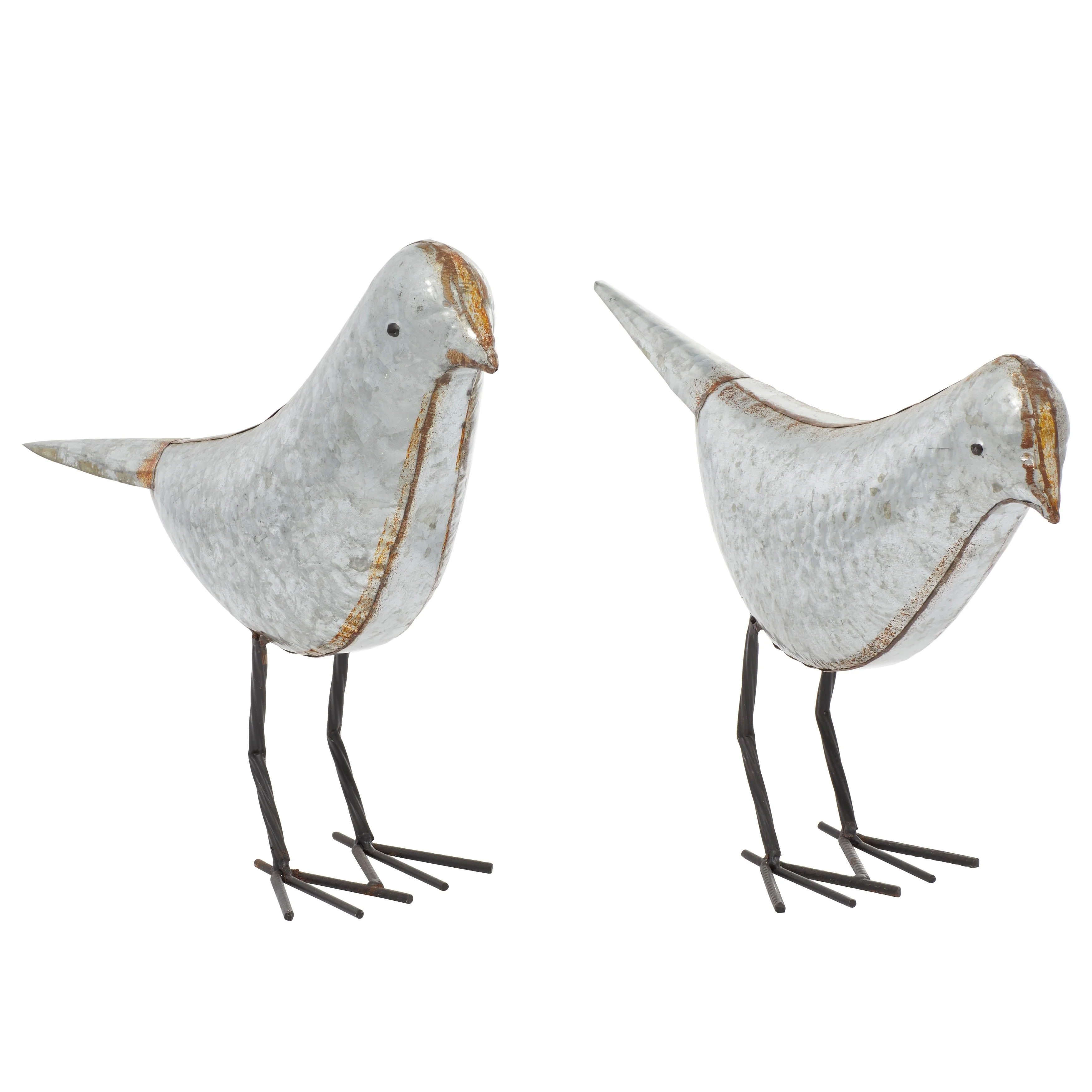 The Gray Barn Jartop Metal Bird (Set of 2)