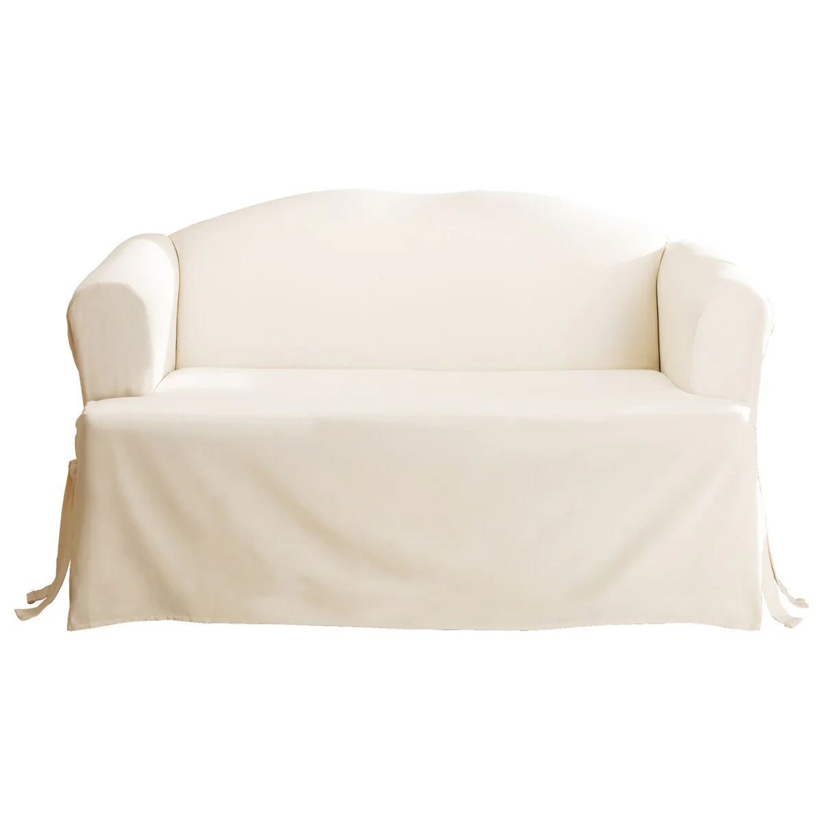 SureFit Duck 1 Piece T Cushion Sofa Slipcover