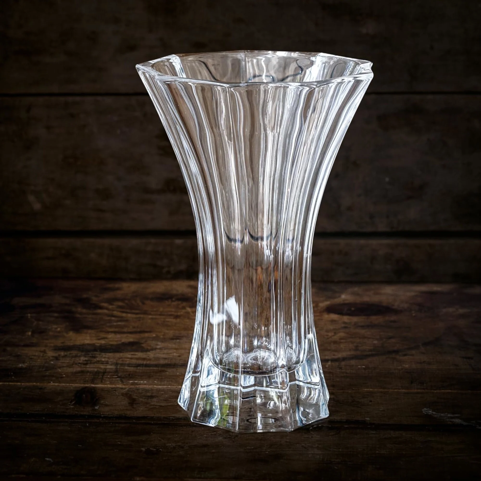 Nachtmann Saphir Crystal Vase