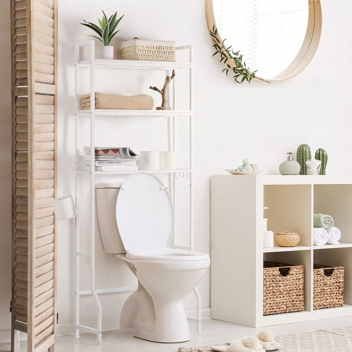 3 Tier Over the Toilet Rack