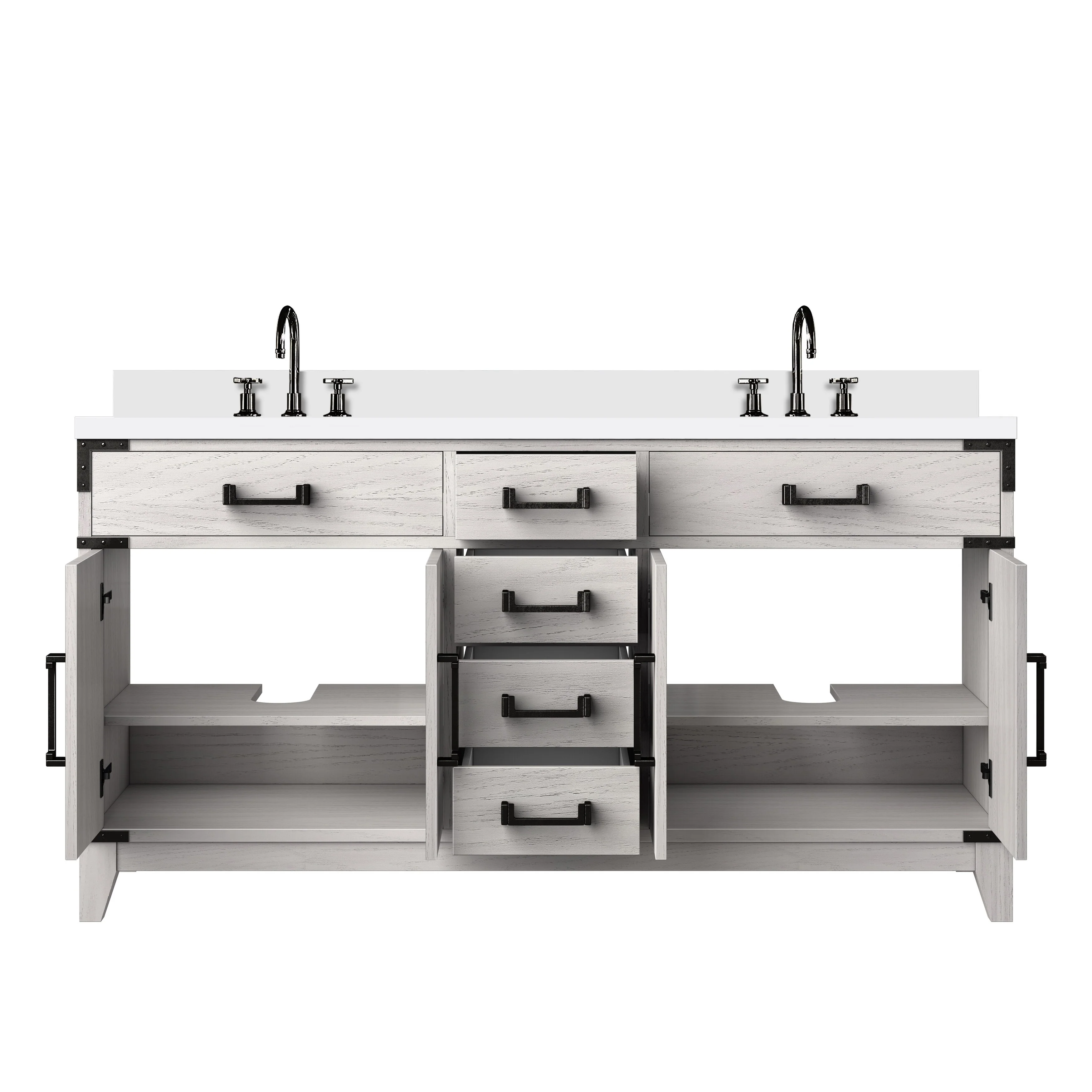 Laurel Bath Vanity Quartz Top, Sink and Faucet