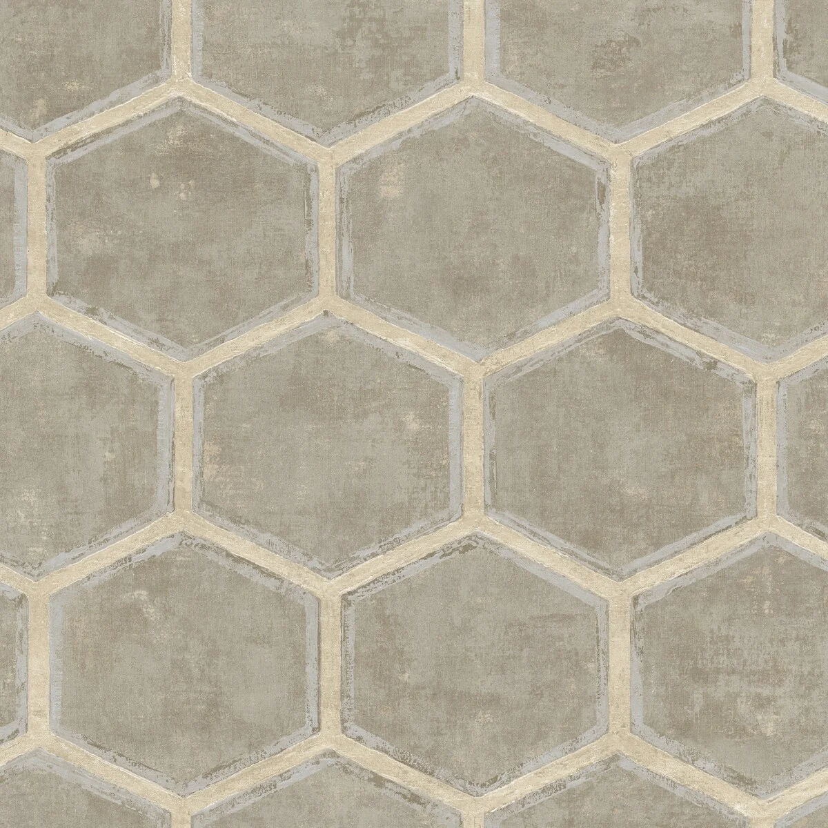 Seabrook Designs Wright Faux Honeycomb Unpasted Wallpaper