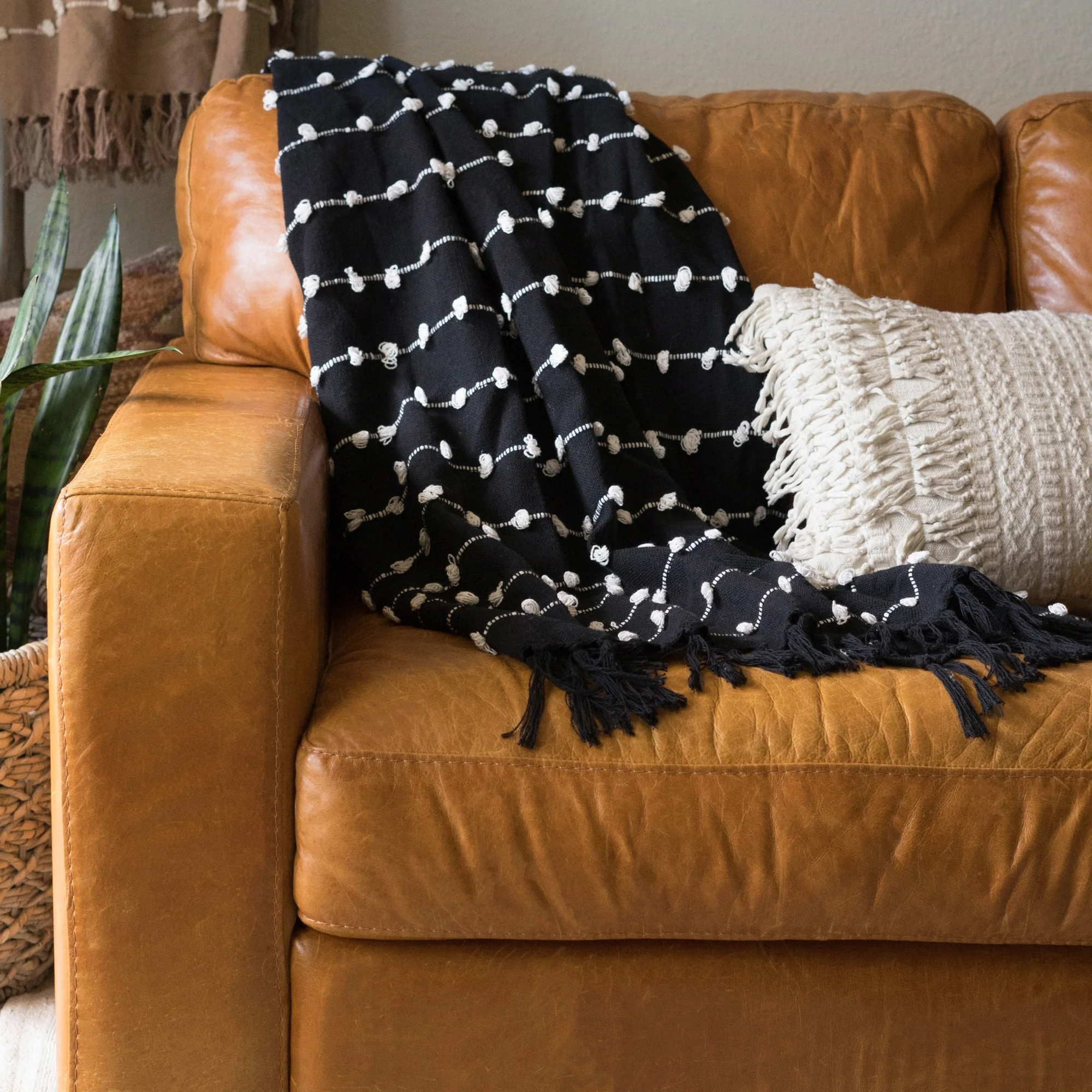 DII Woven Loop Throw